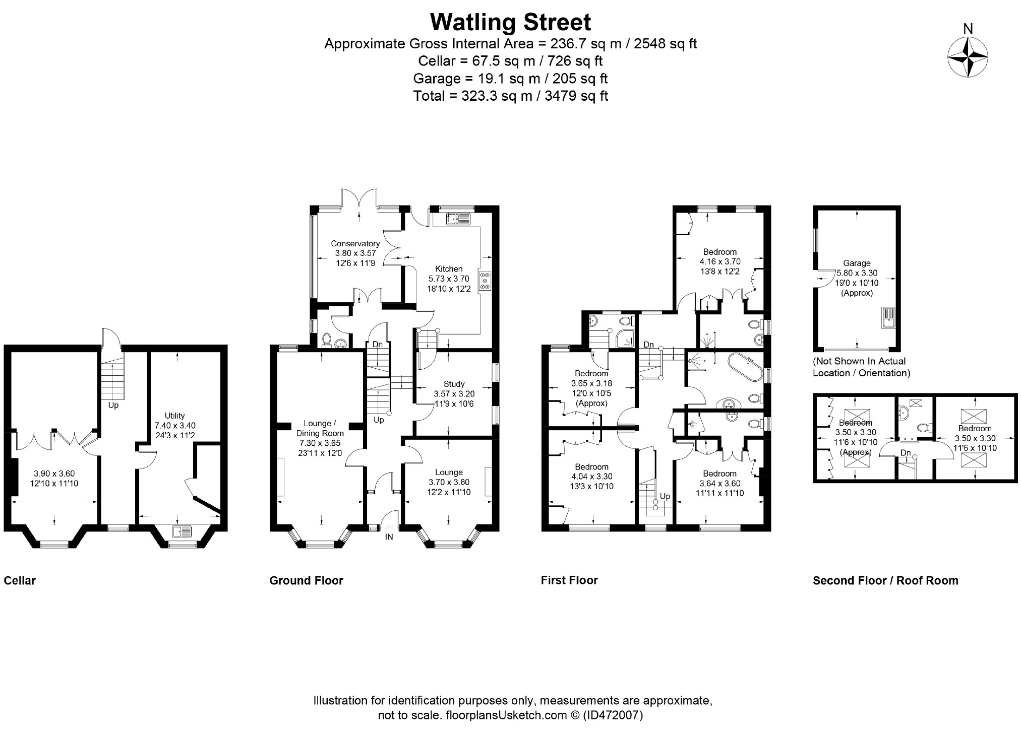 6 Bedrooms Detached house for sale in Watling Street Road, Fulwood, Preston PR2