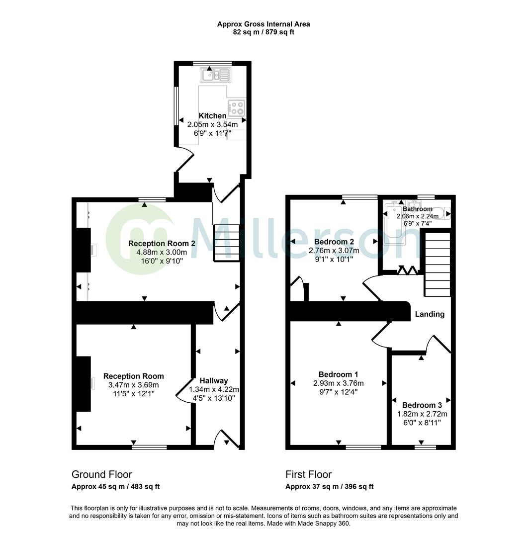 Albert Street, Camborne floorplan