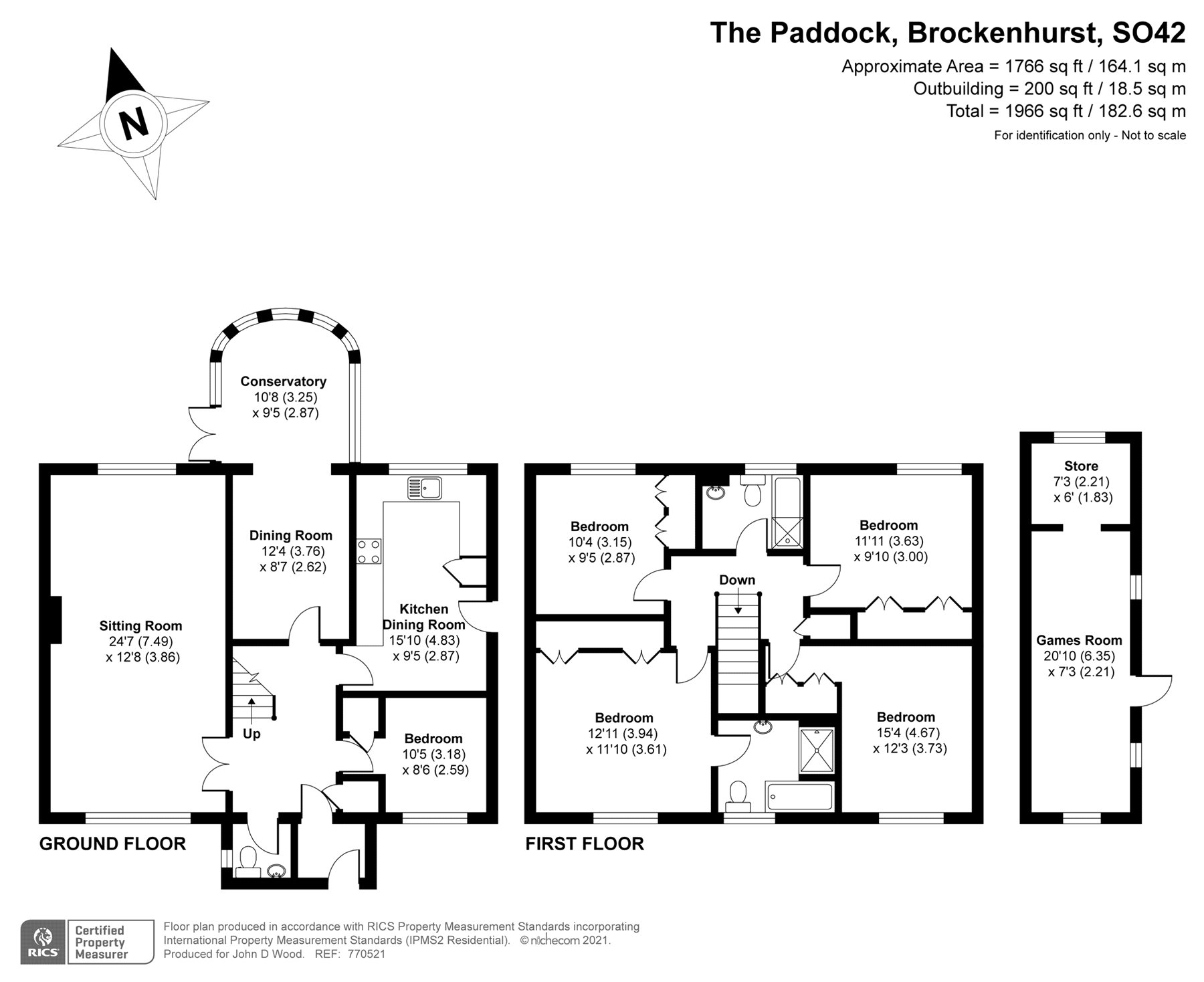 4, The Paddock, Hampshire floorplan