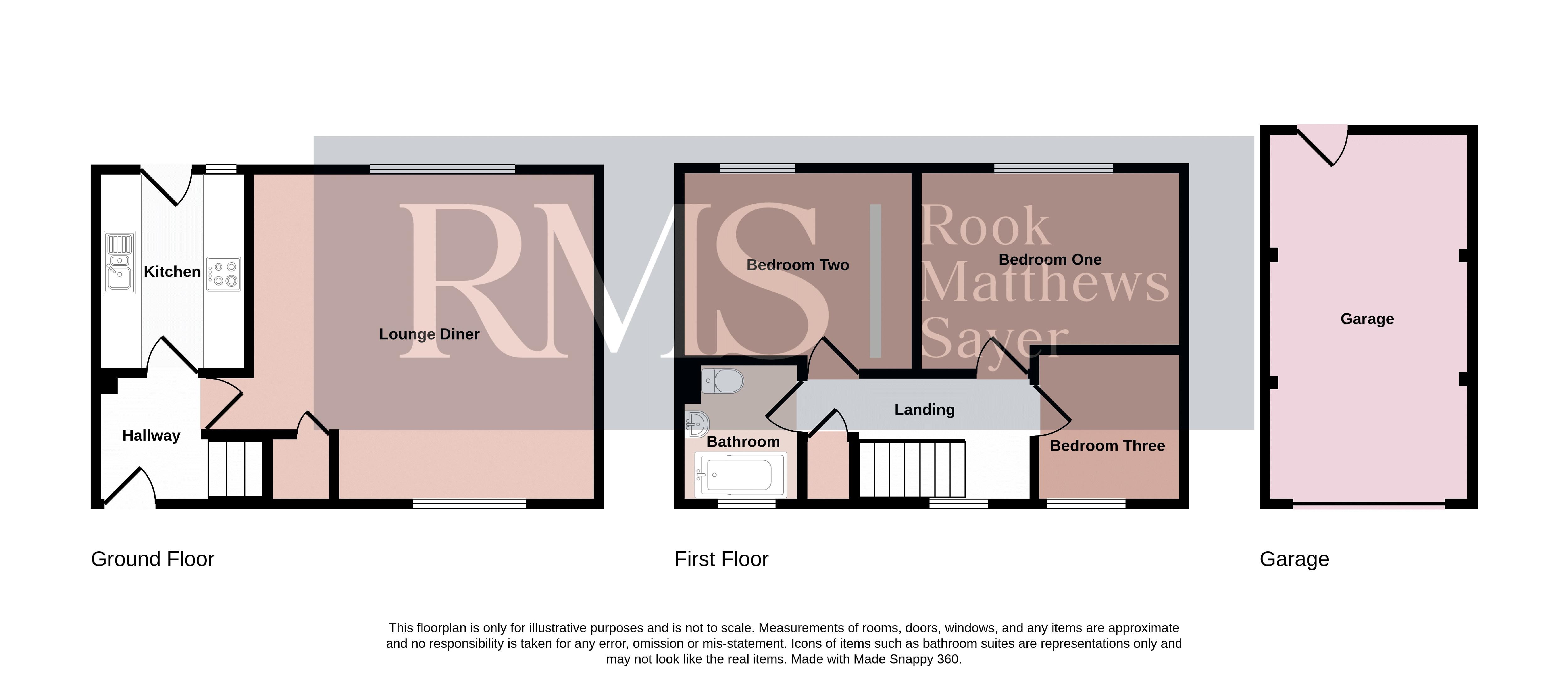 16, Rosedale, Wallsend floorplan