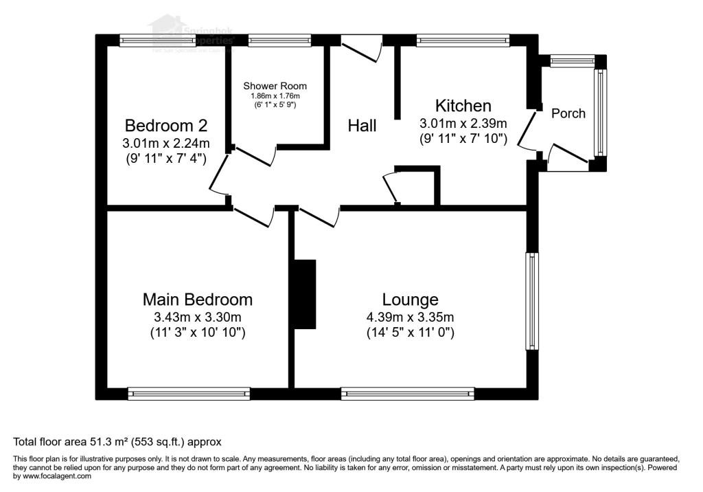 35, Lynewood Road, Cromer floorplan