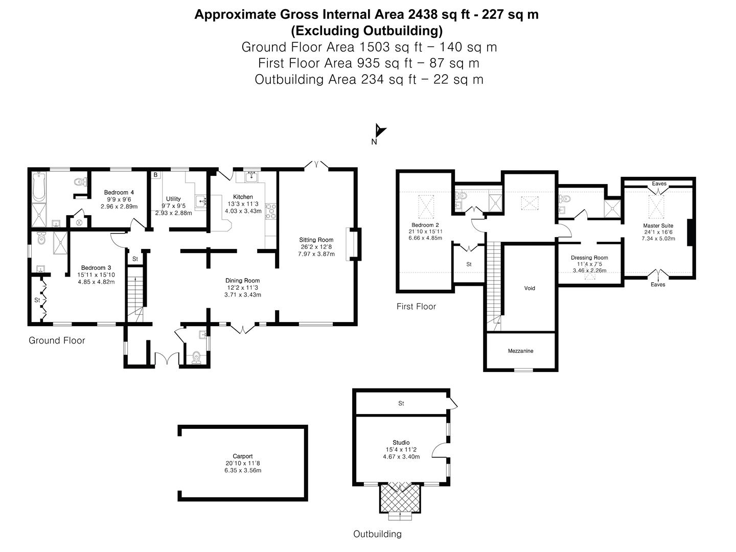 The Oaks, Chollacott Lane, Whitchurch floorplan