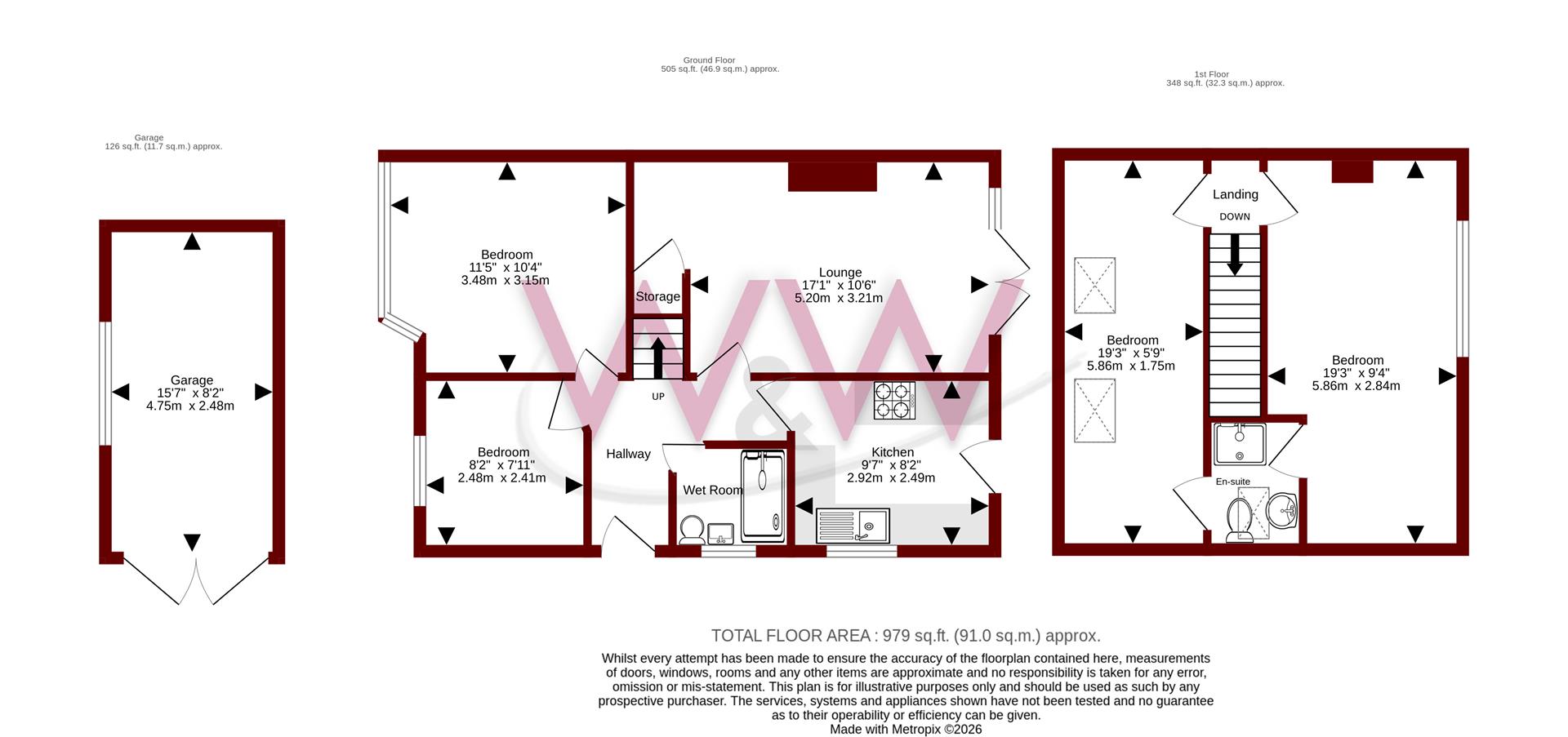 Southmead Road, Fareham floorplan