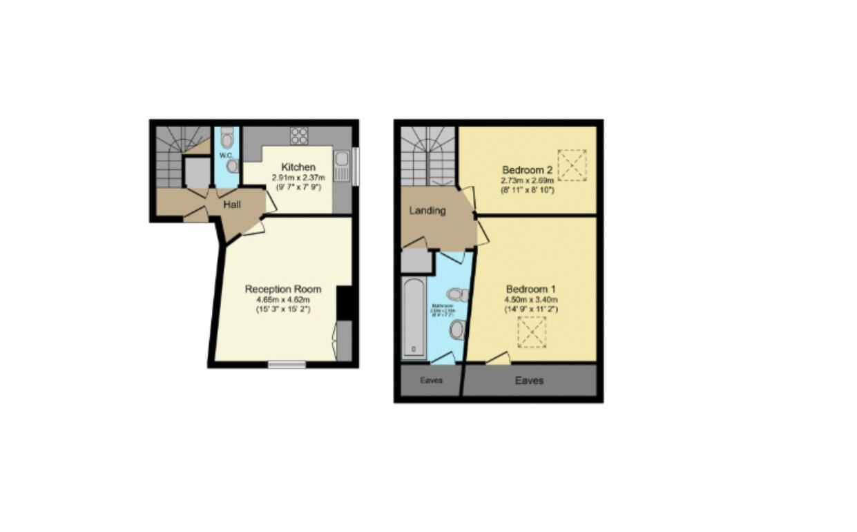1b, Hartington Place, Carlisle floorplan