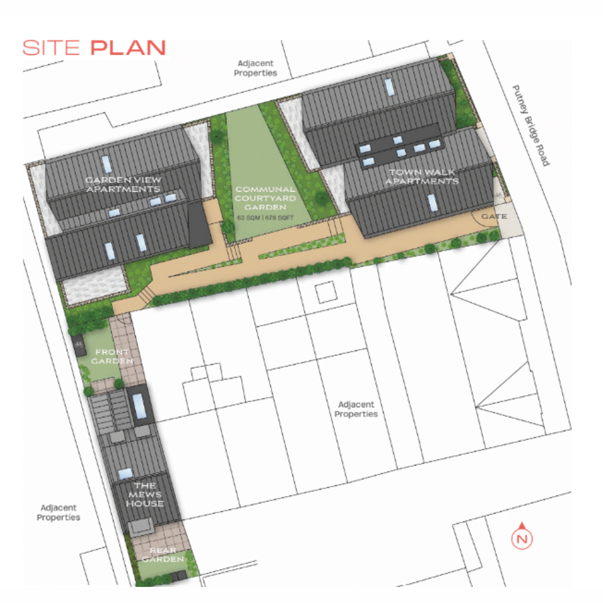 Flat 1, 5a, Putney Bridge Road, London floorplan