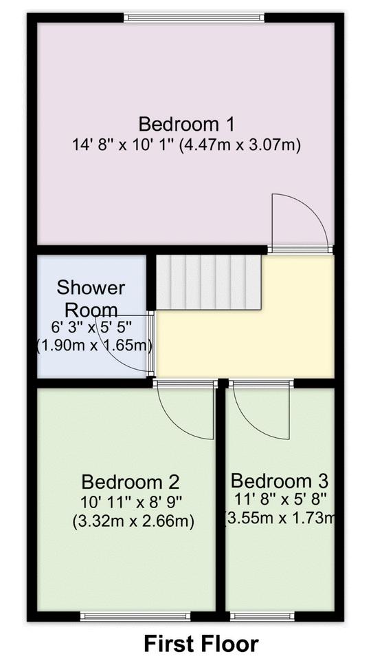 16, Walton Court, Fareham floorplan