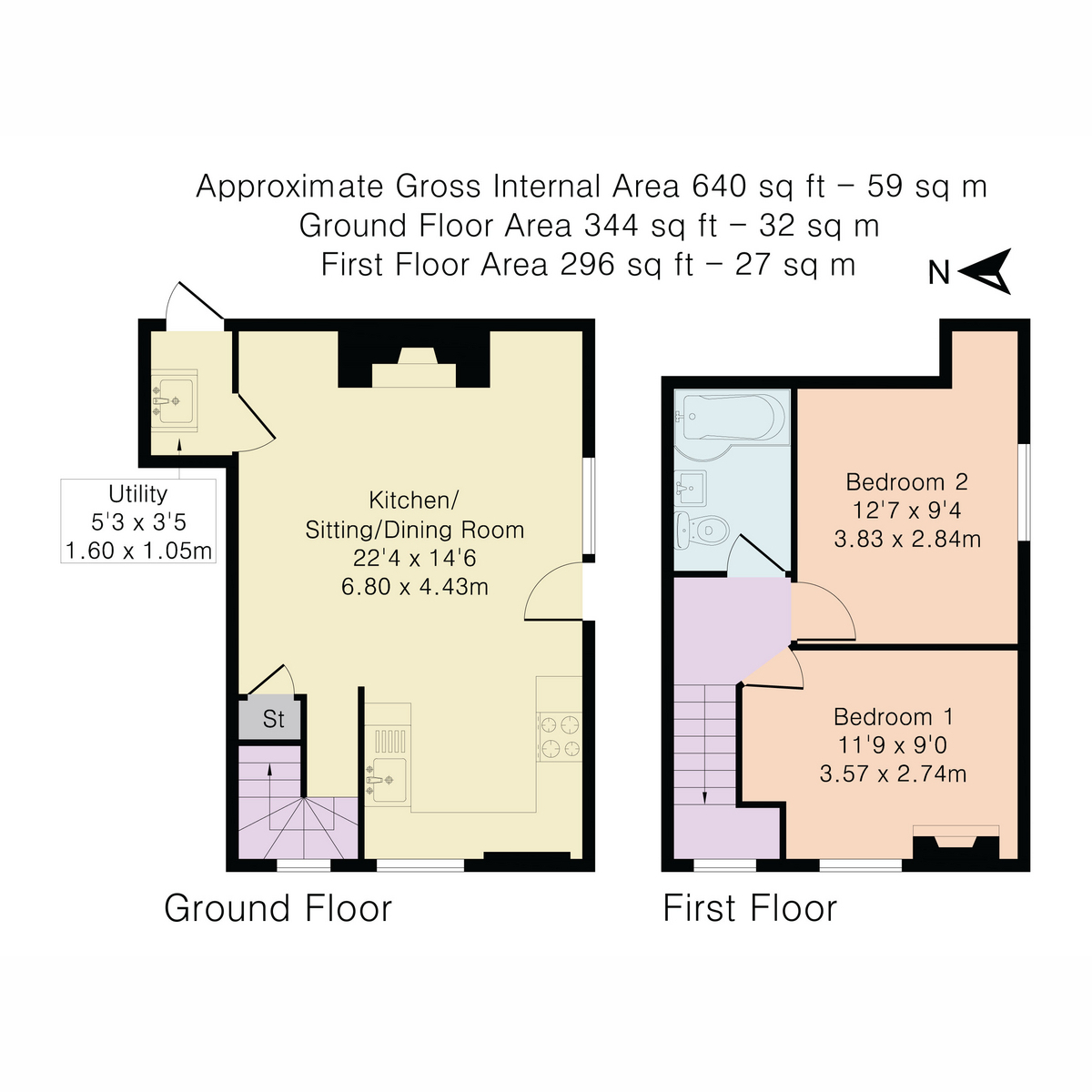 5, High Street, Childrey floorplan