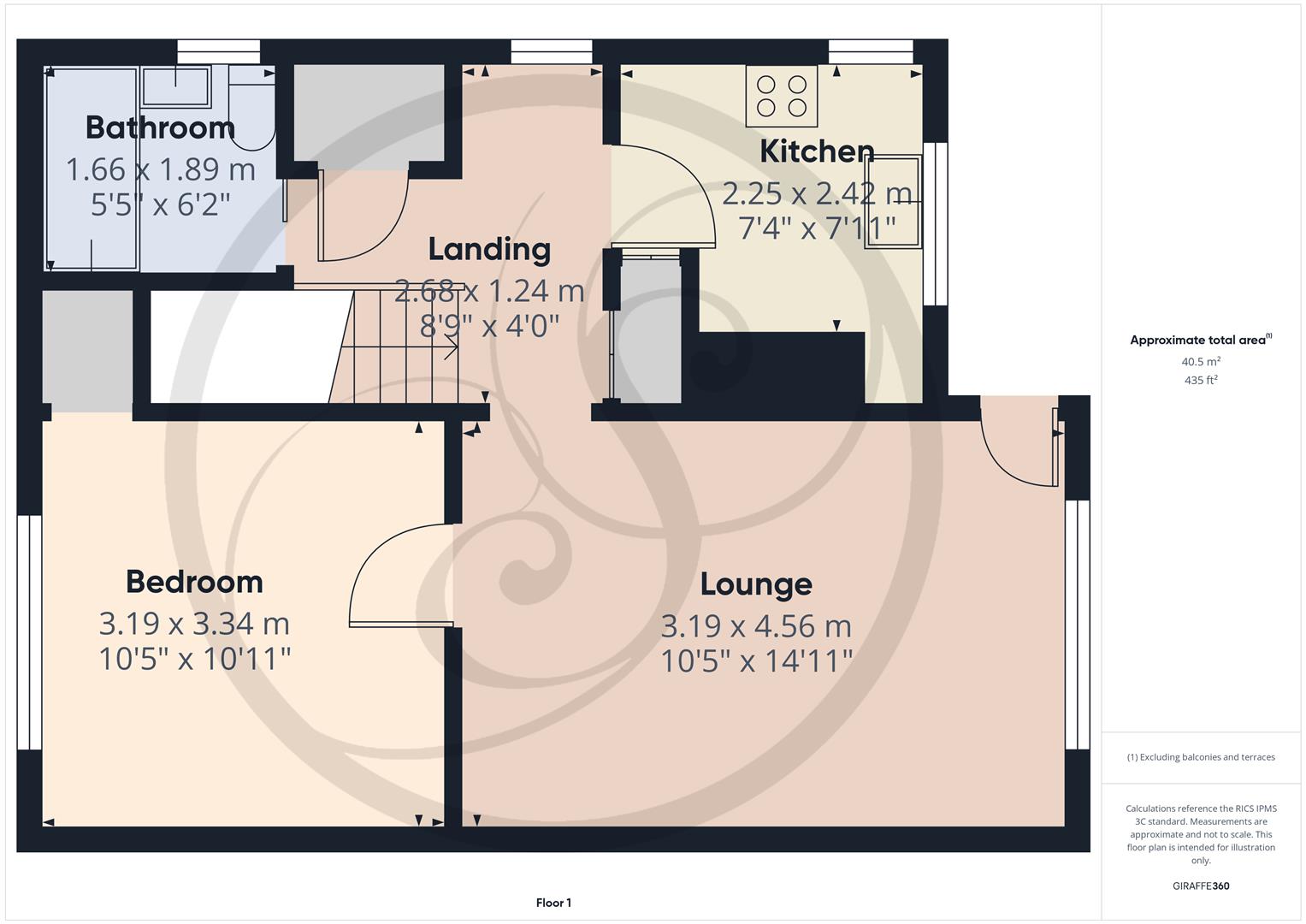 24, Leafield Close, Leeds floorplan