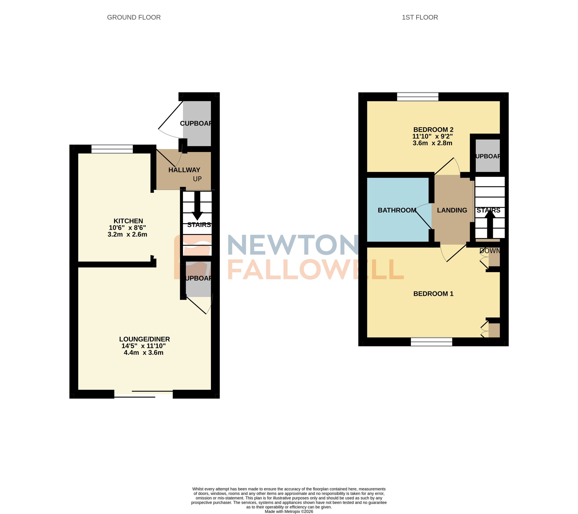 36 Hayden Avenue, Leicester floorplan
