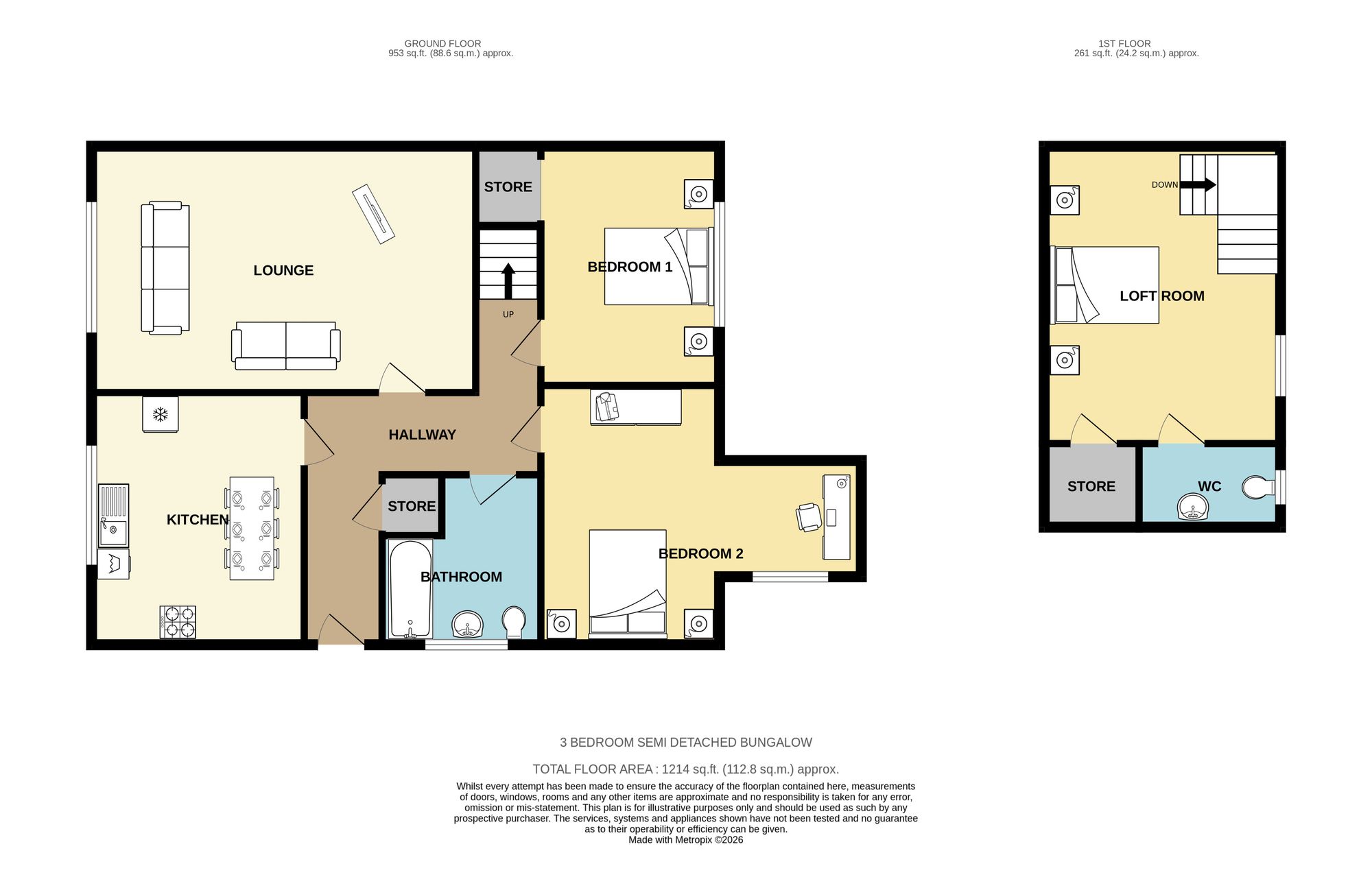 42 Cawley Lane, Heckmondwike floorplan