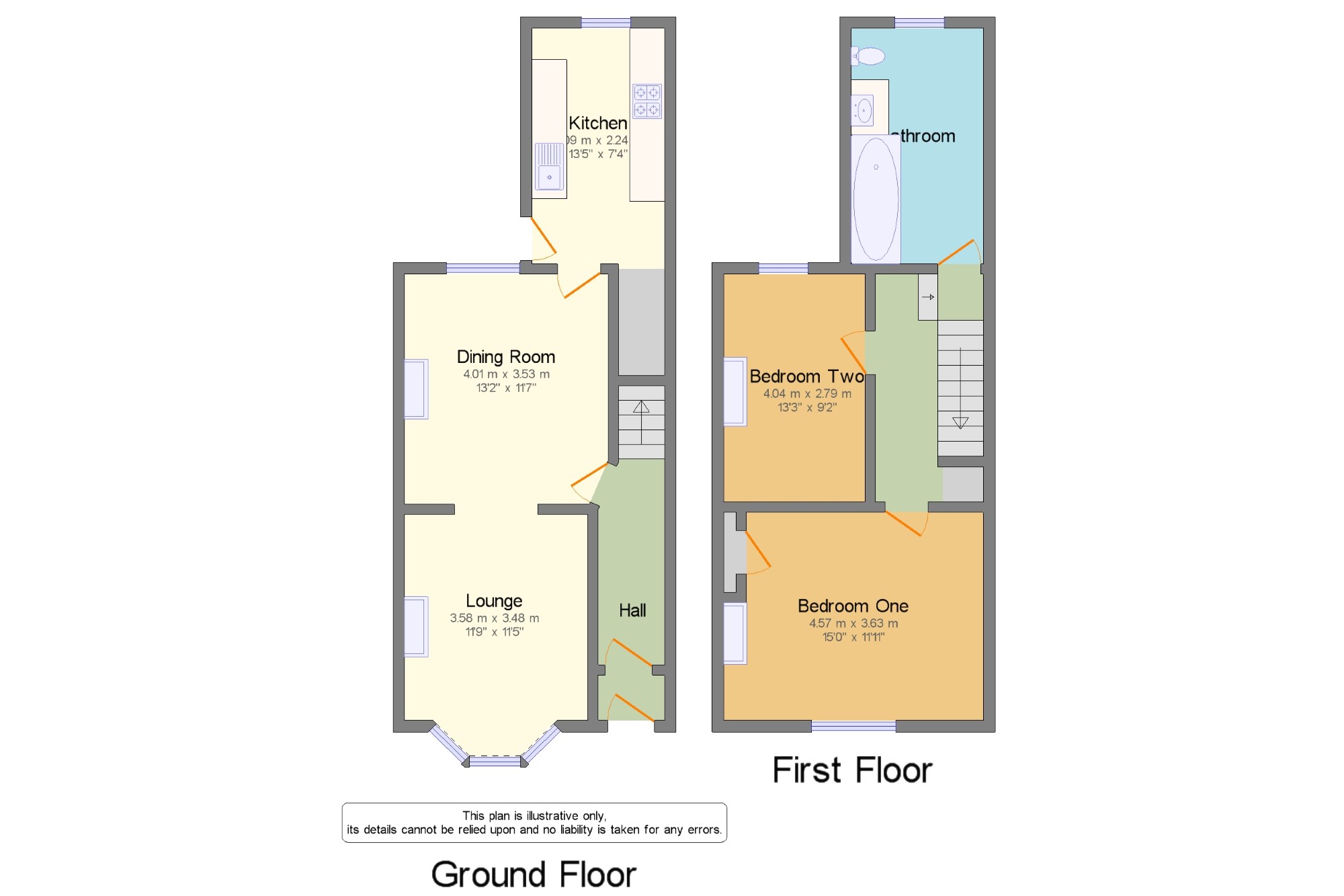 2 Bedrooms Terraced house for sale in St. Marys Road, Bamber Bridge, Preston, Lancashire PR5