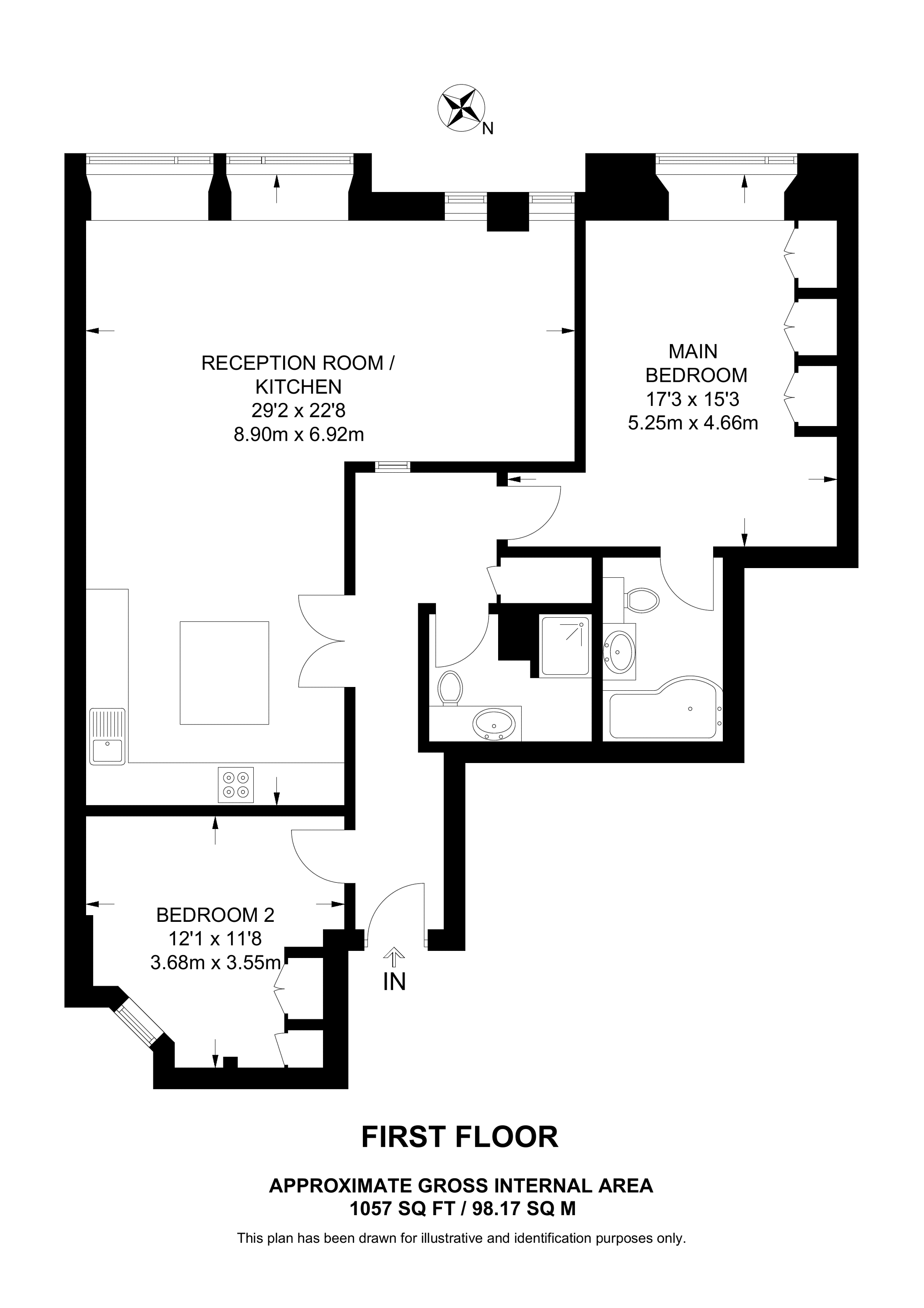 Drayton Park, Arsenal floorplan