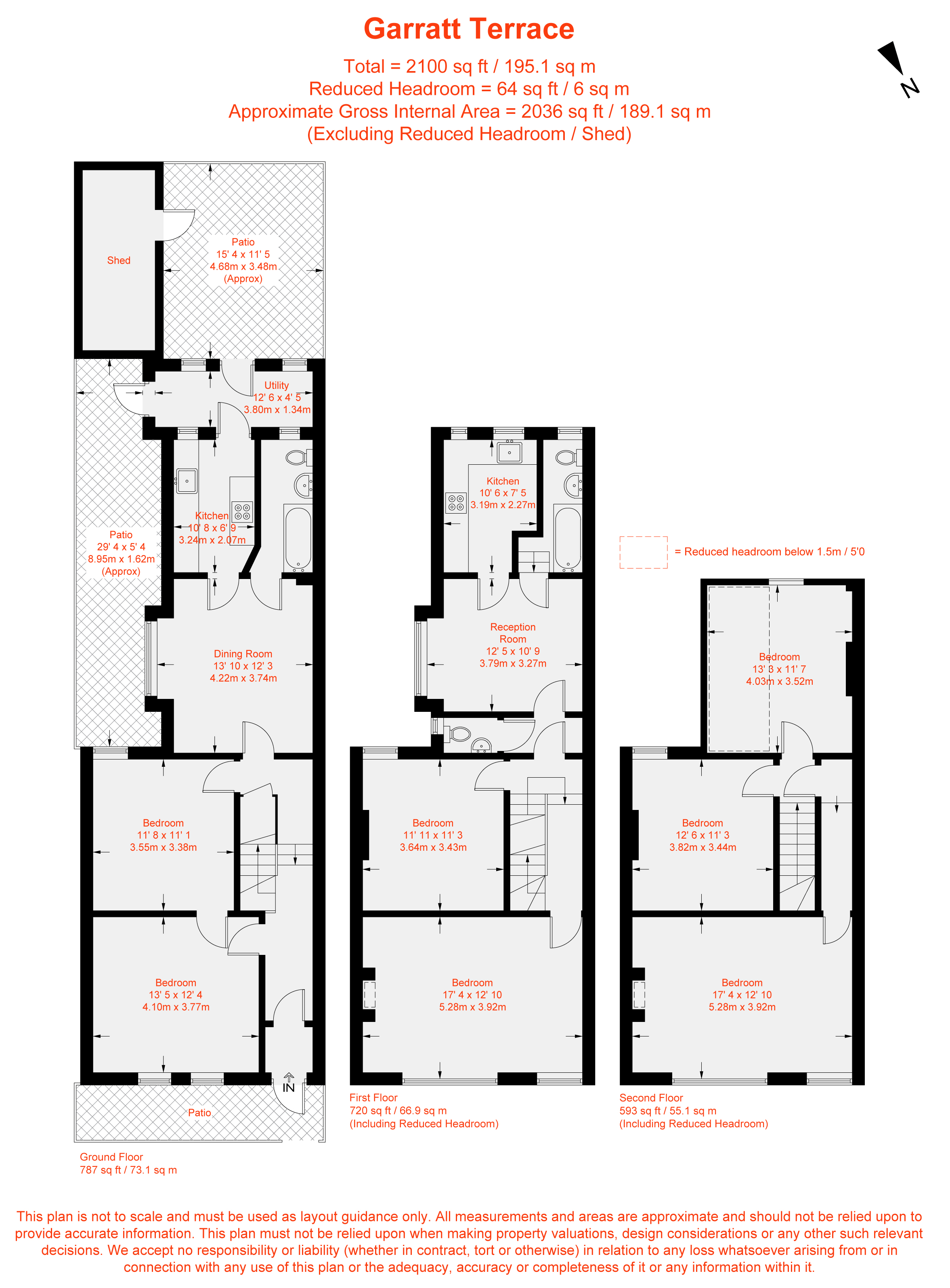 19, Garratt Terrace, London floorplan