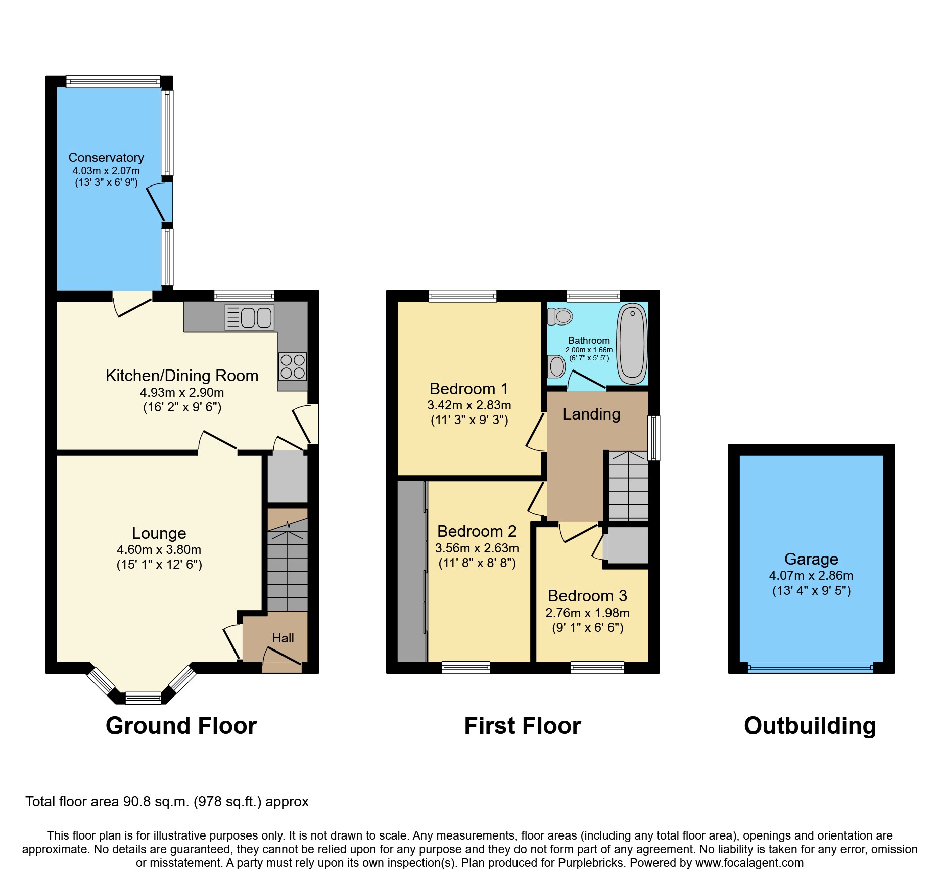 21, The Peak, Shirebrook floorplan