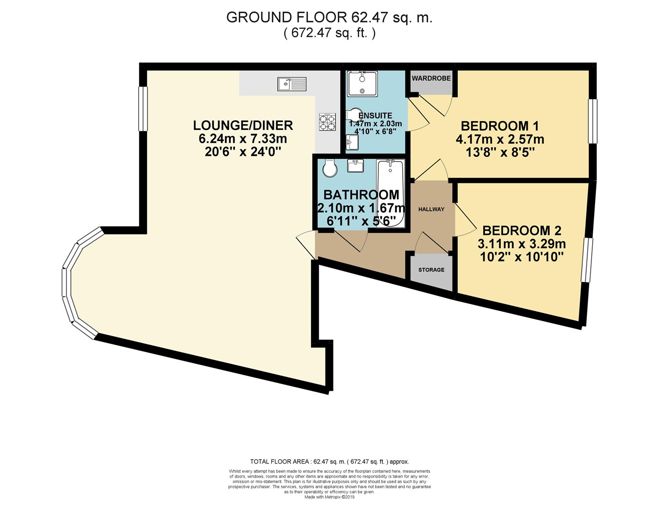 2 Bedrooms Flat for sale in Kingsquarter, Maidenhead SL6