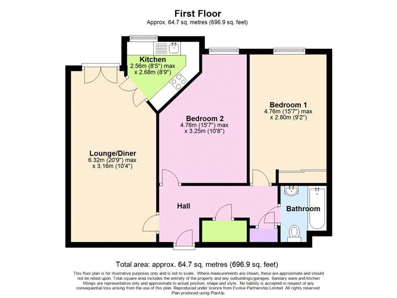 2 Bedrooms Flat for sale in Carnegie Court, Ilkley LS29