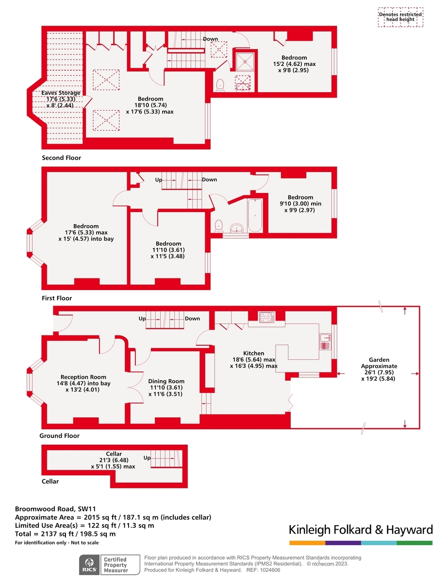 Broomwood Road, London floorplan