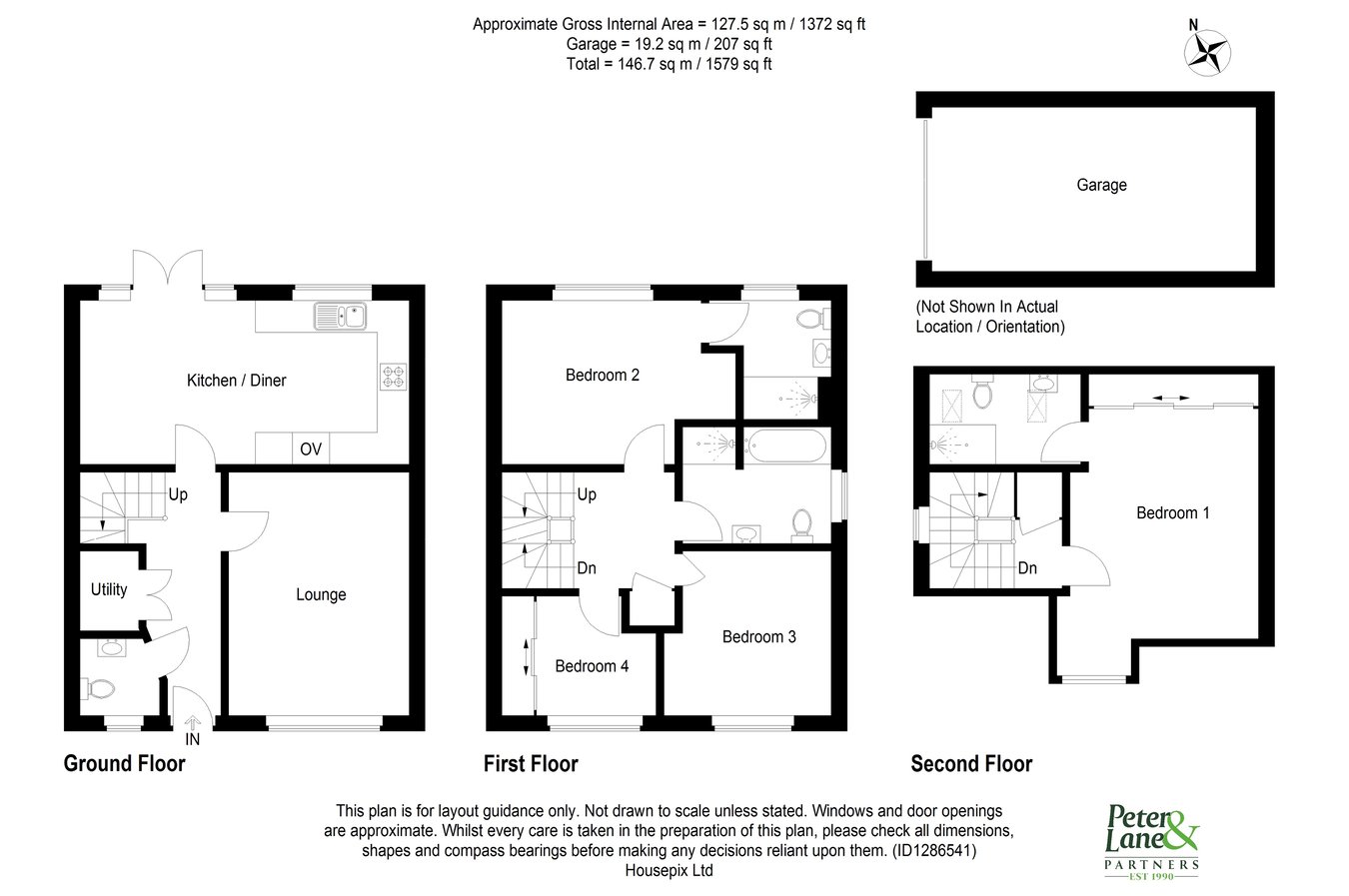 6, Viking Way, St Neots floorplan