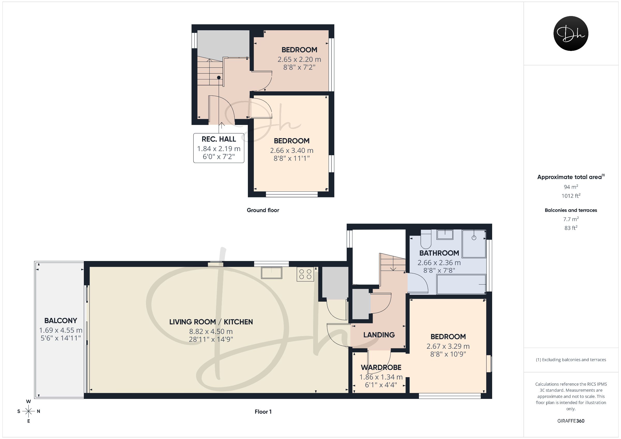 1a Danby Heights Close, Torquay floorplan