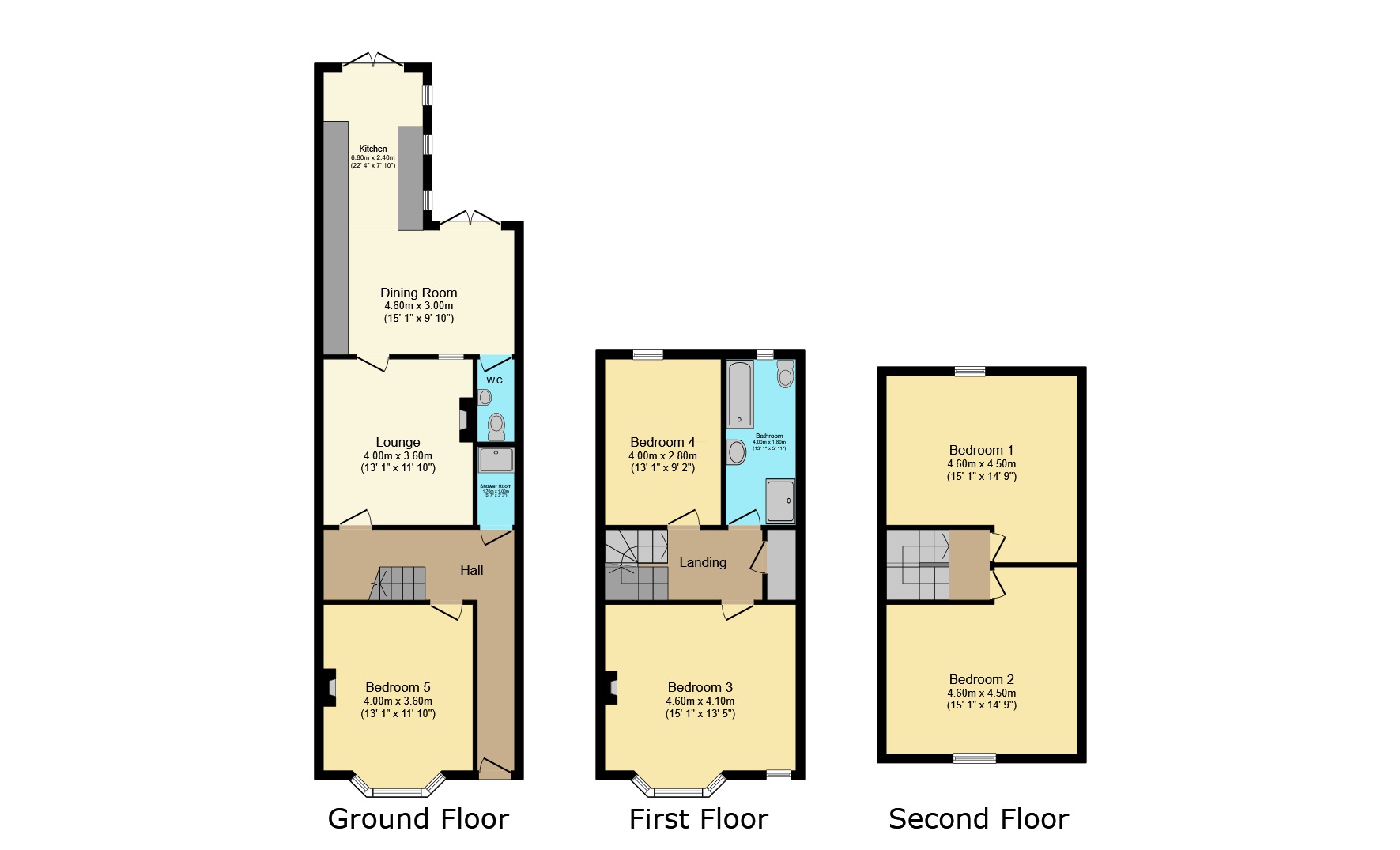 76 Hewson Road, Lincoln, Lincolnshire floorplan