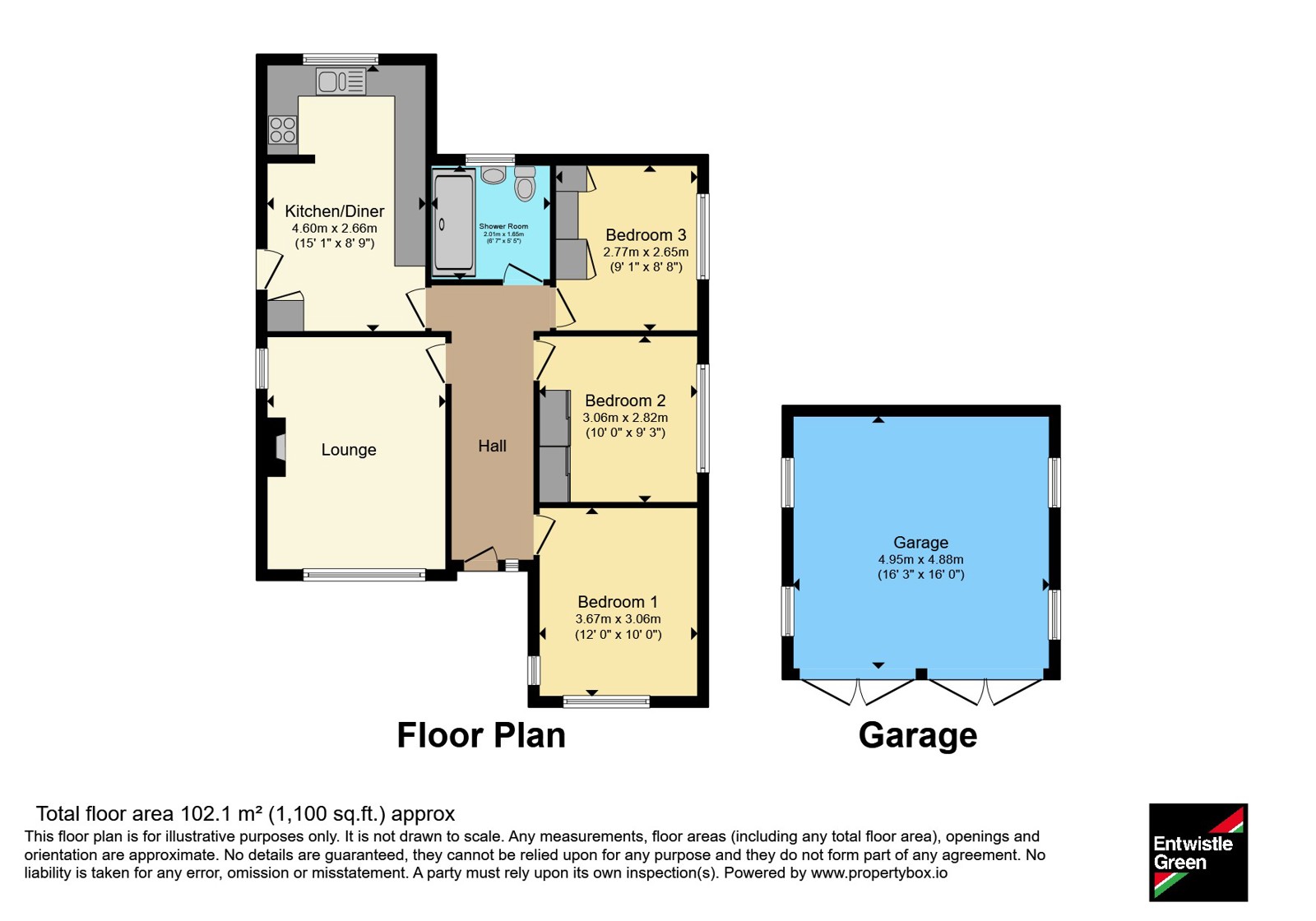 12, St. Annes Avenue, Lancashire floorplan