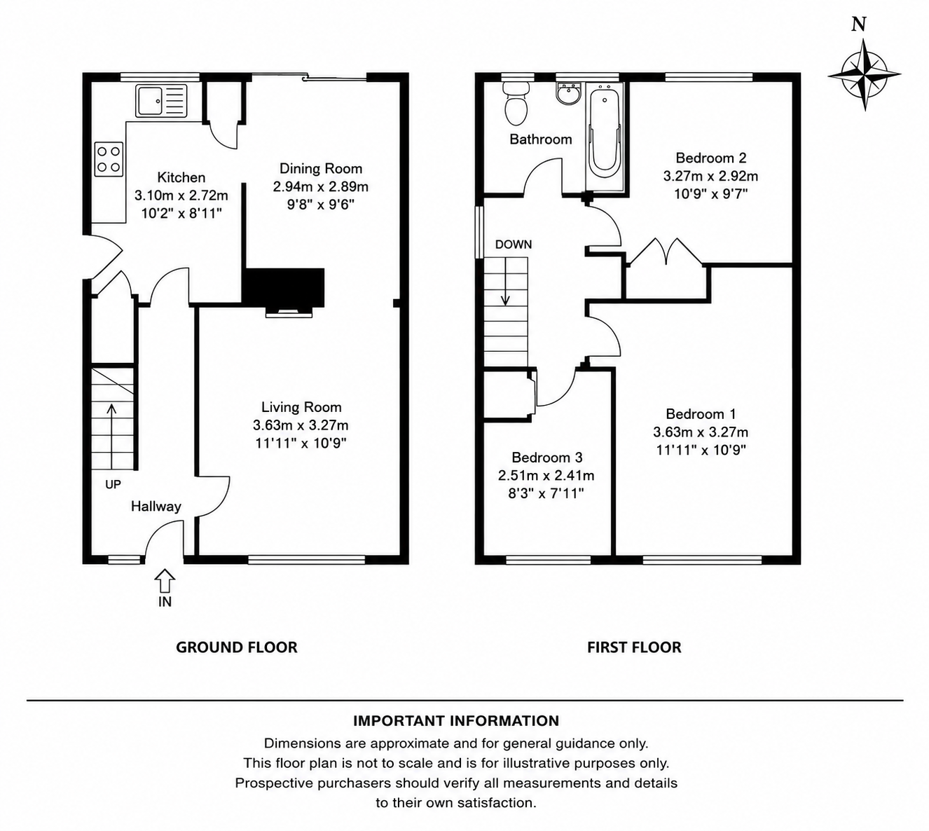 St Georges Close, High Wycombe floorplan