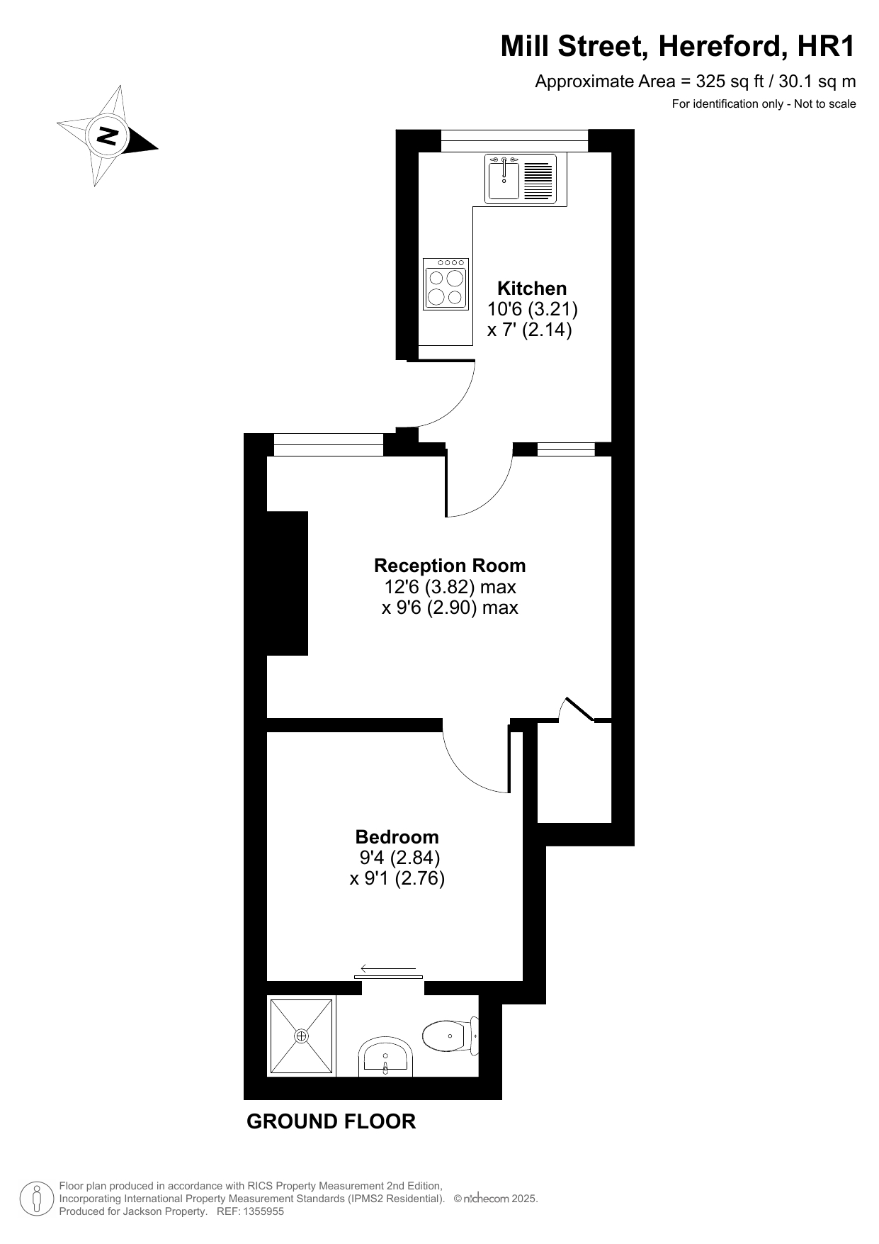 1a Mill Street, Hereford floorplan