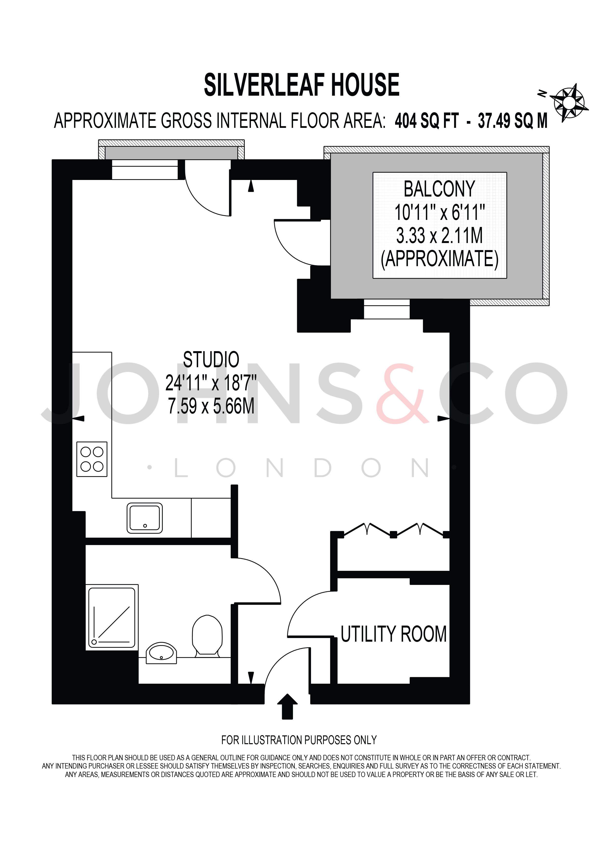 Hearwood Boulevard, London floorplan