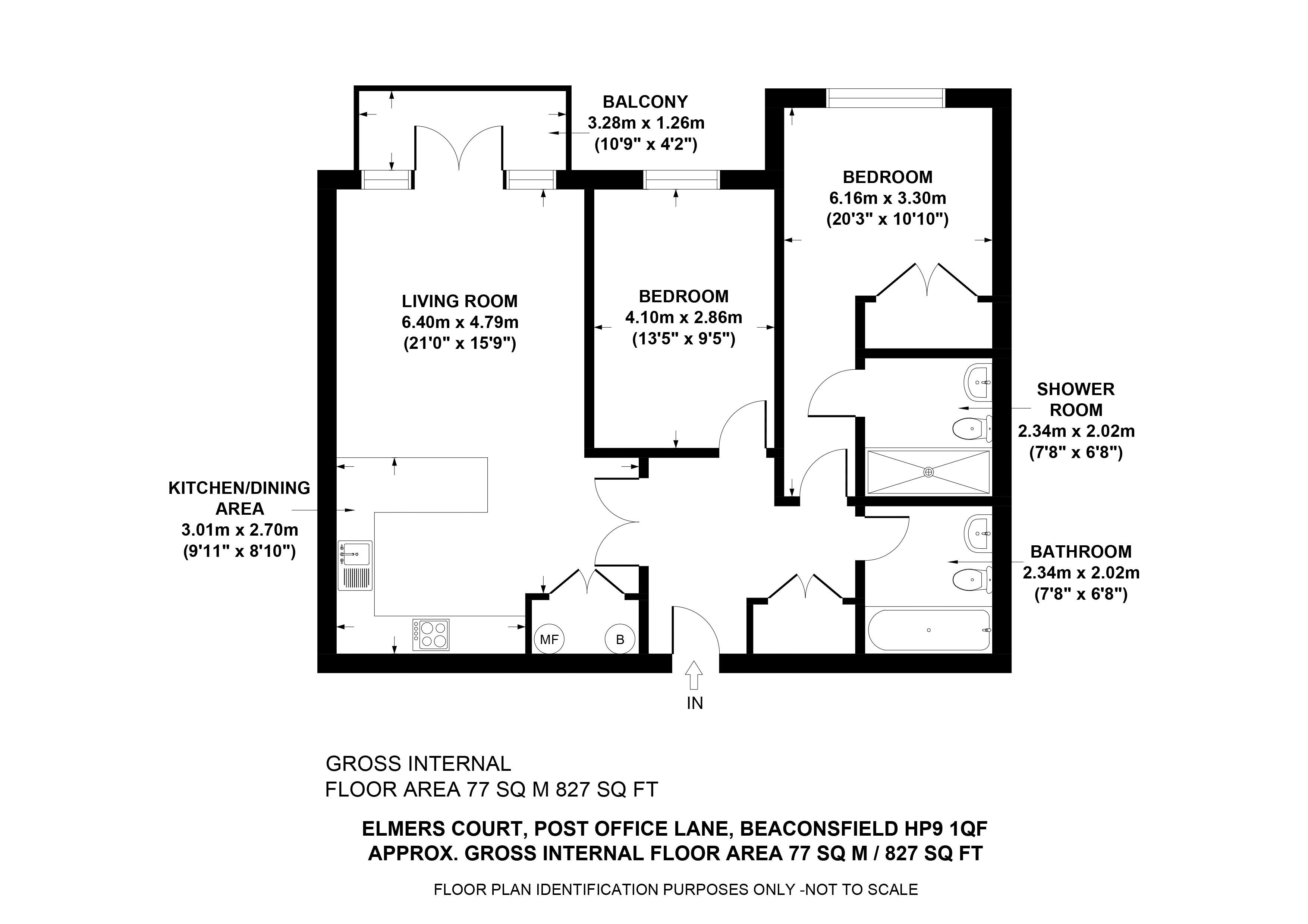 2 Bedrooms Flat for sale in Post Office Lane, Beaconsfield HP9