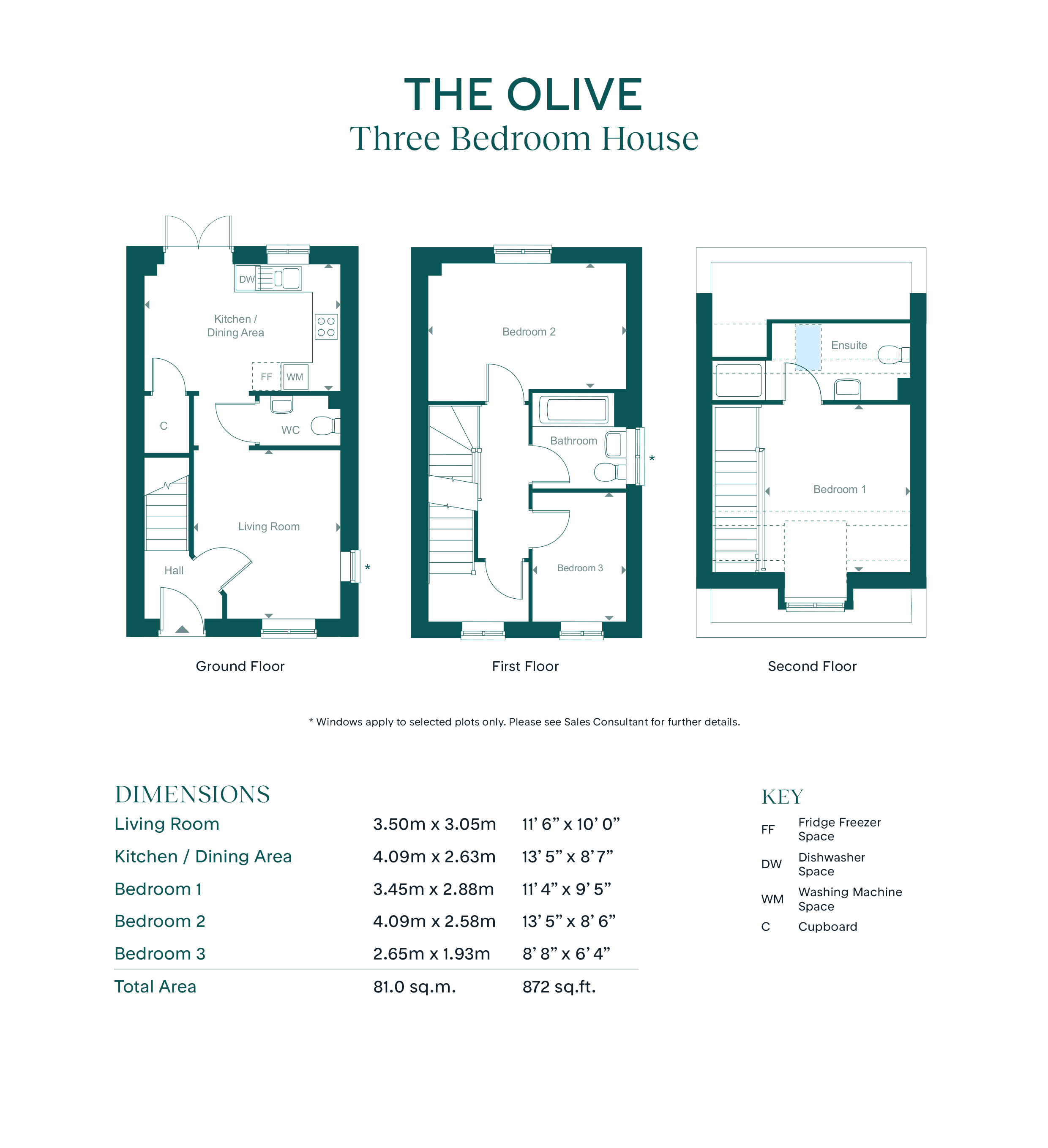 17 libra avenue - olive 1MRF, Leaf Living at Westwood Point, Margate, Kent, CT9, kent floorplan