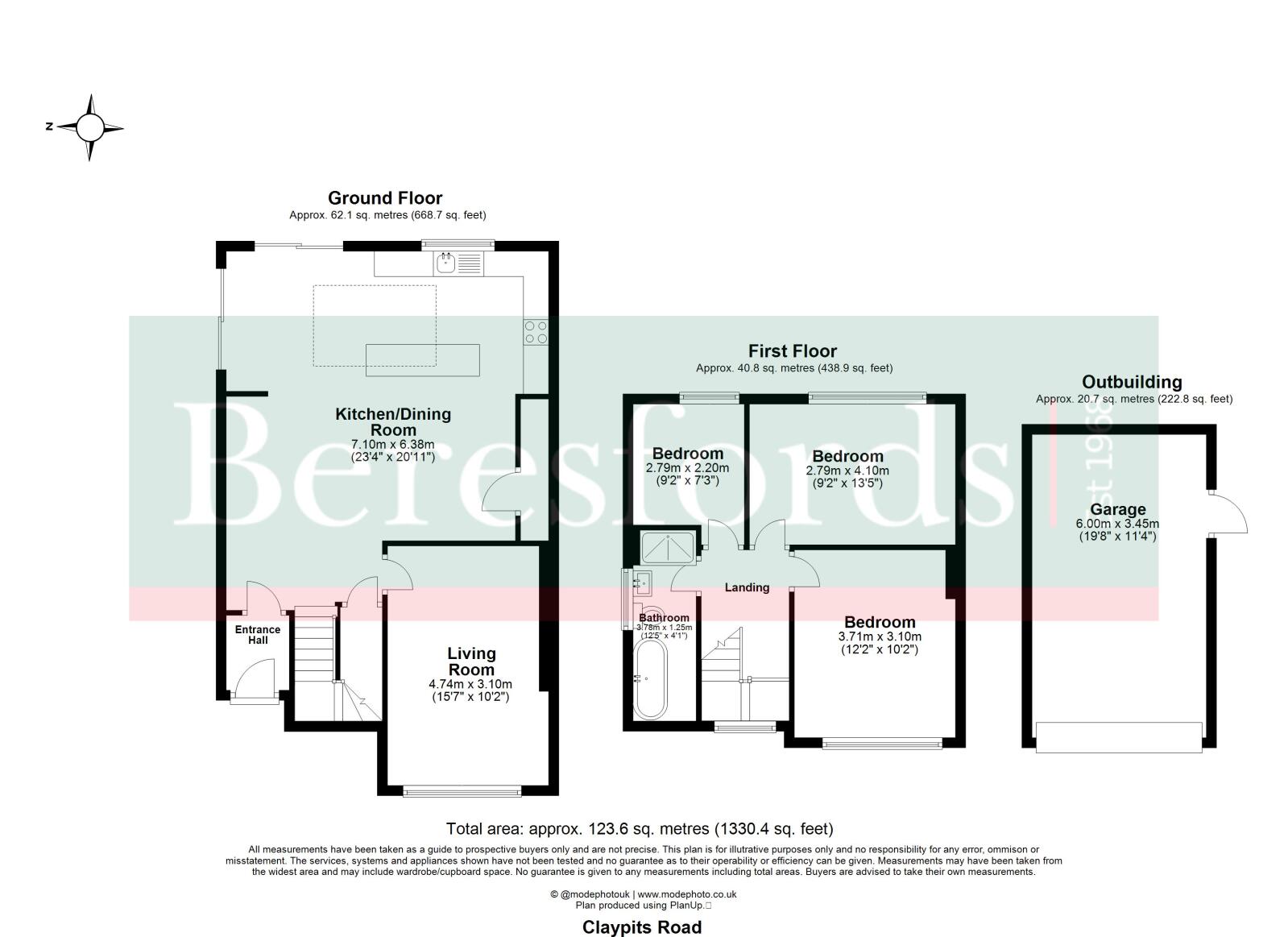 9, Claypits Road, Chelmsford floorplan