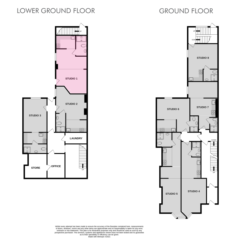 Flat 1, 160 Upper New Walk, Flat 1, 160 Upper New Walk, Leicester floorplan