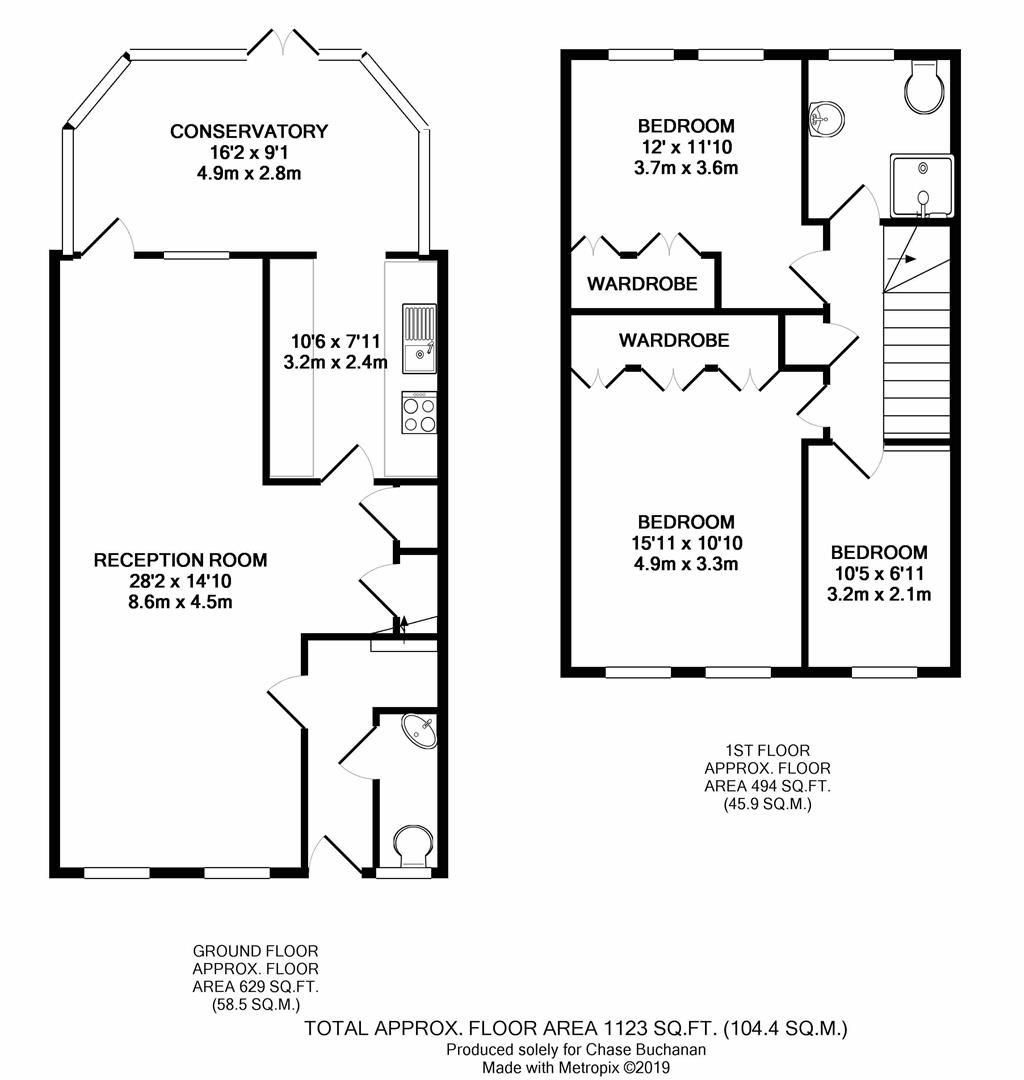 3 Bedrooms Terraced house for sale in Lancaster Place, Twickenham TW1