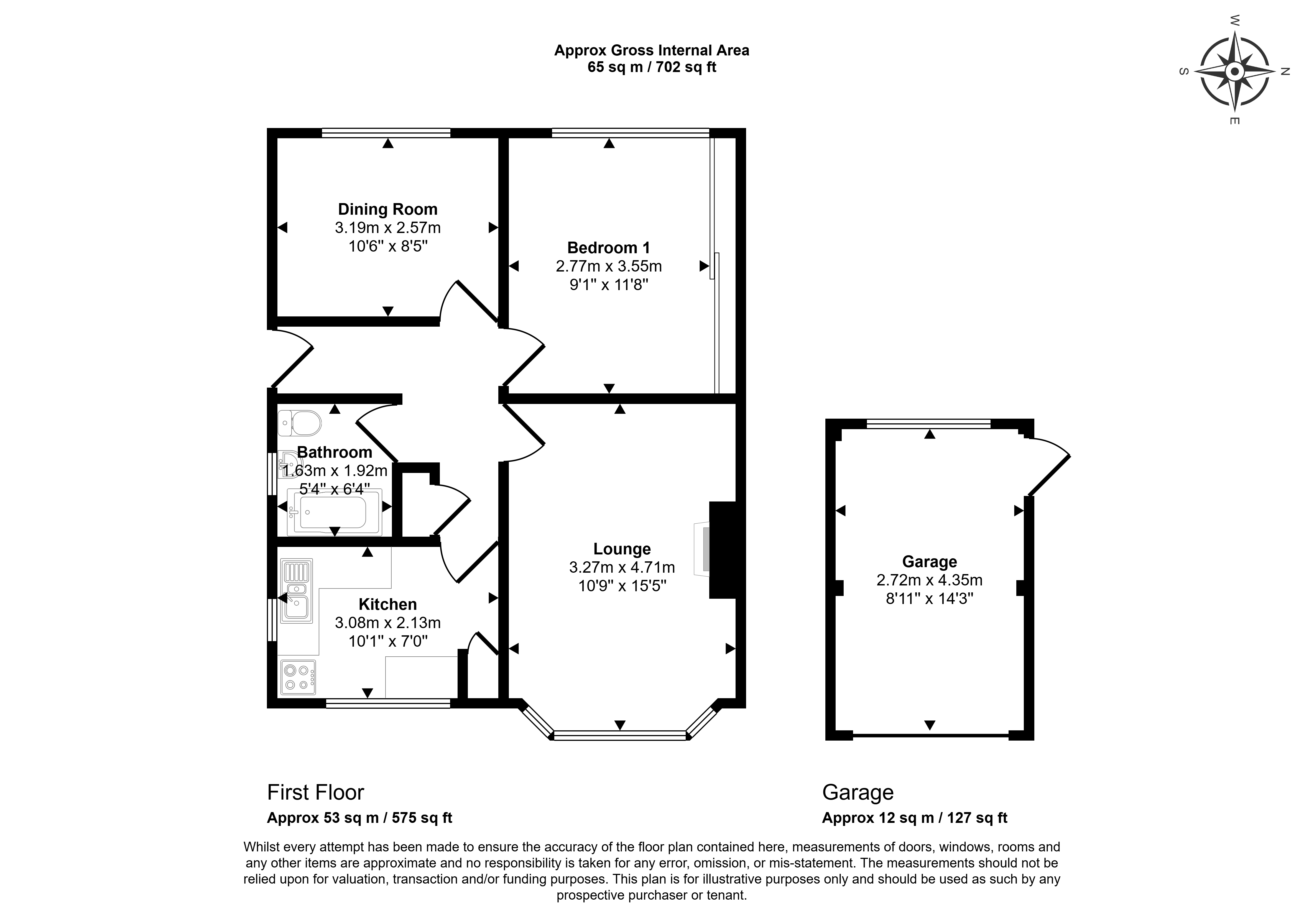32, Vincent Close, Ilford floorplan