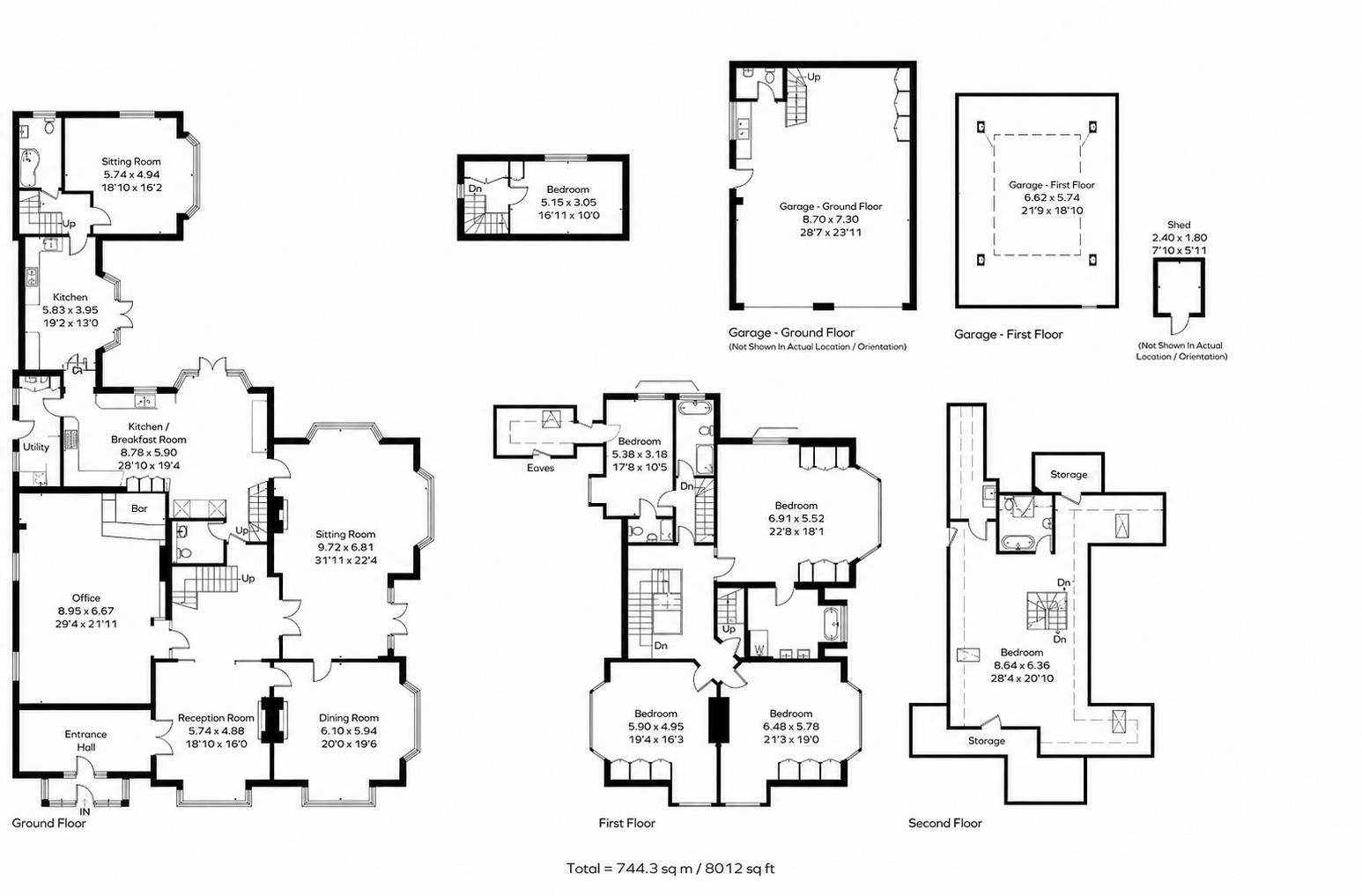 The Gables, 6, Tongdean Road, Hove floorplan