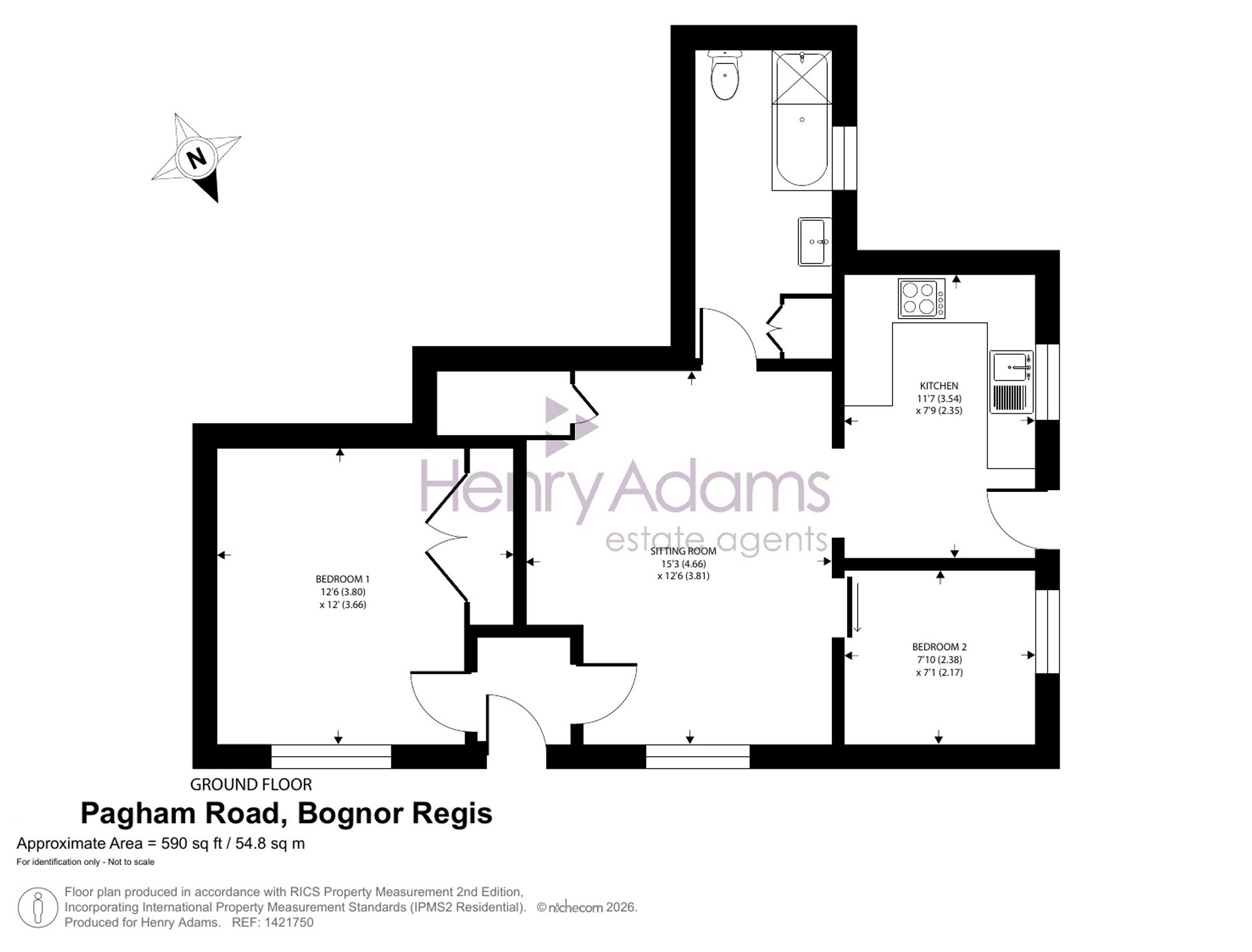 229a, Pagham Road, Bognor Regis floorplan