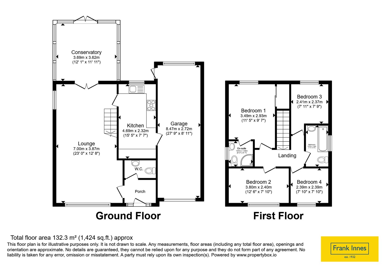 Dorset Drive, Swadlincote floorplan