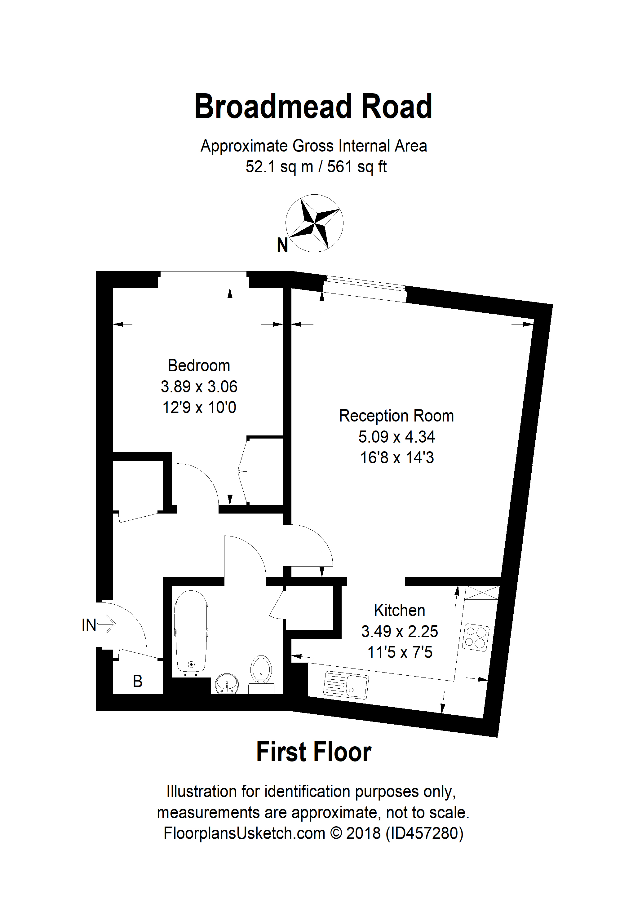 1 Bedrooms Flat for sale in Broadmead Road, Northolt UB5