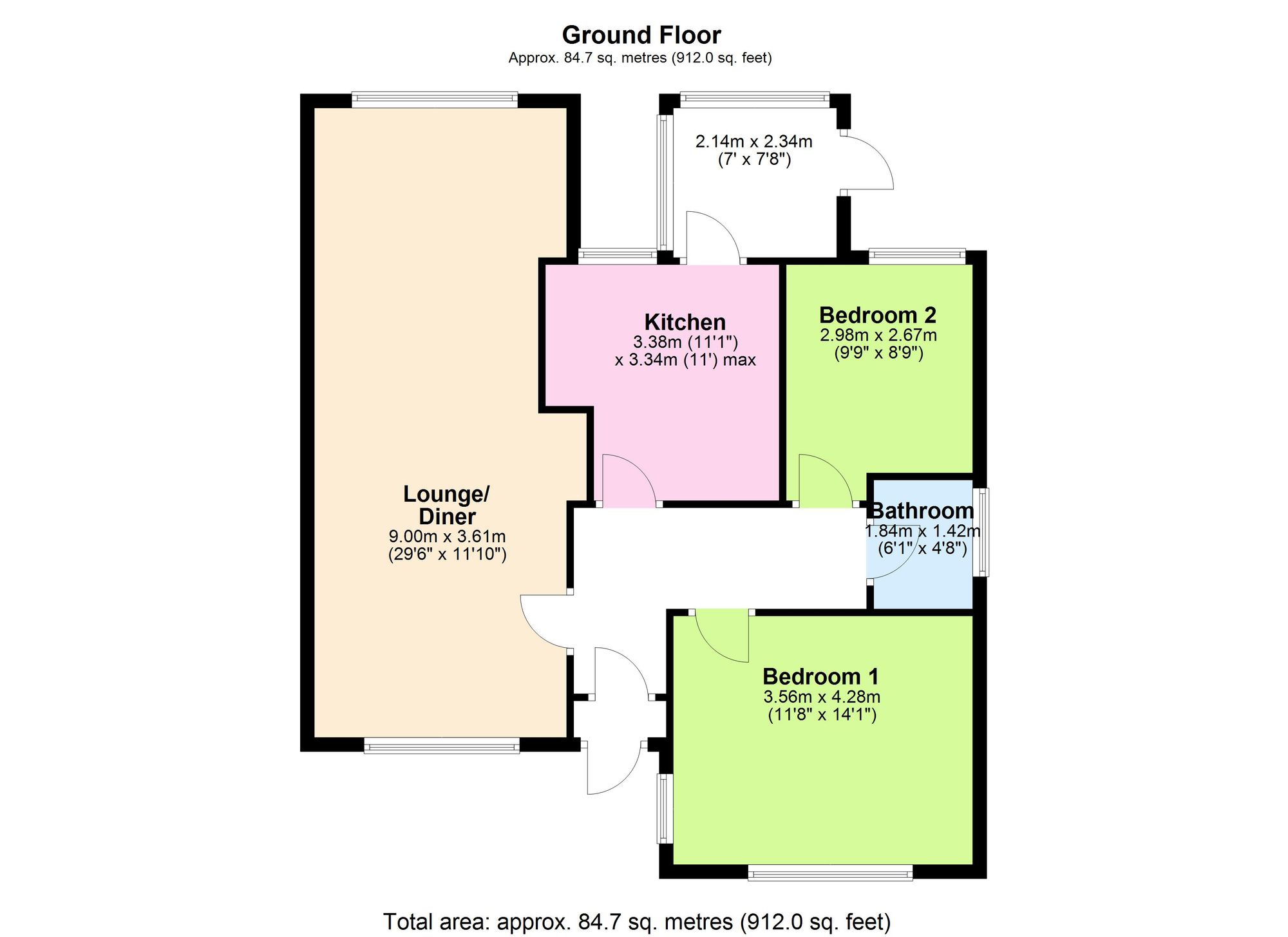 10 Churston Way, Brixham floorplan