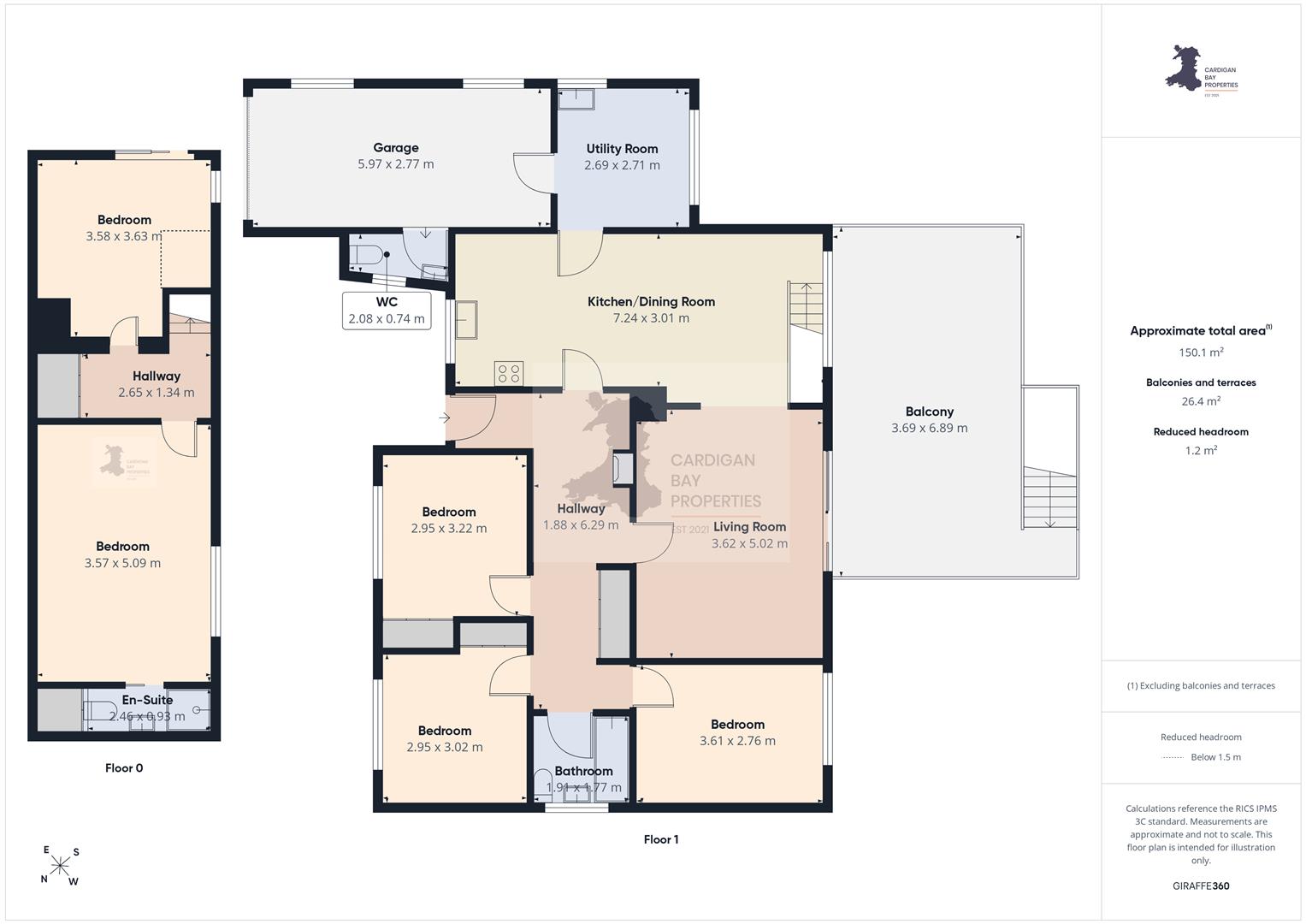 Talardeg, Adpar, Newcastle Emlyn floorplan