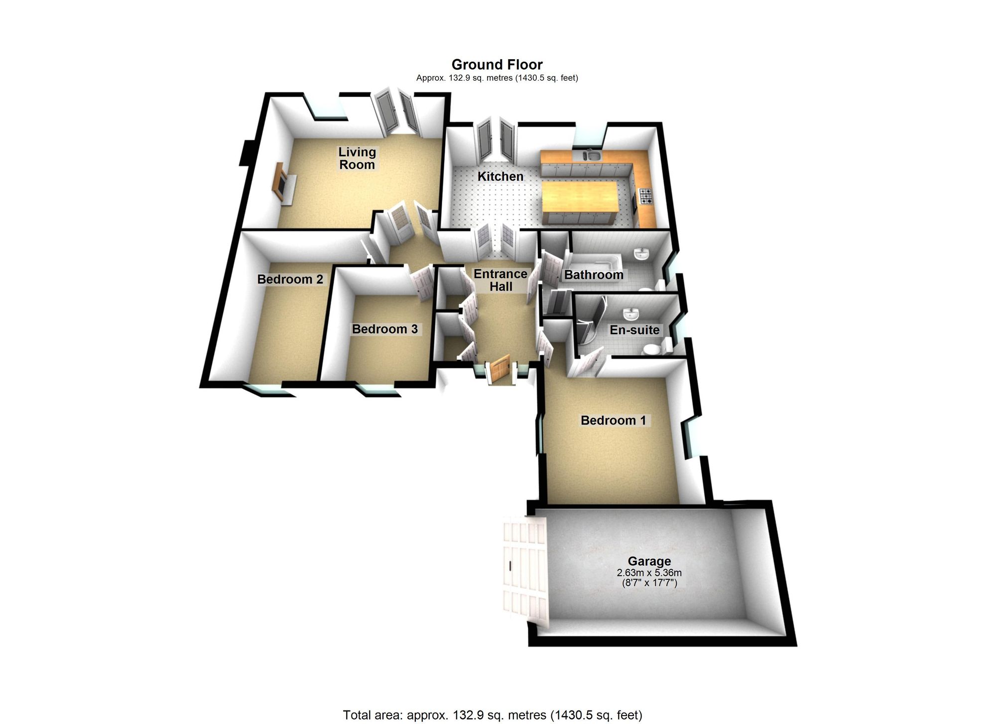 The Bungalow Church Hill, Barnetby floorplan
