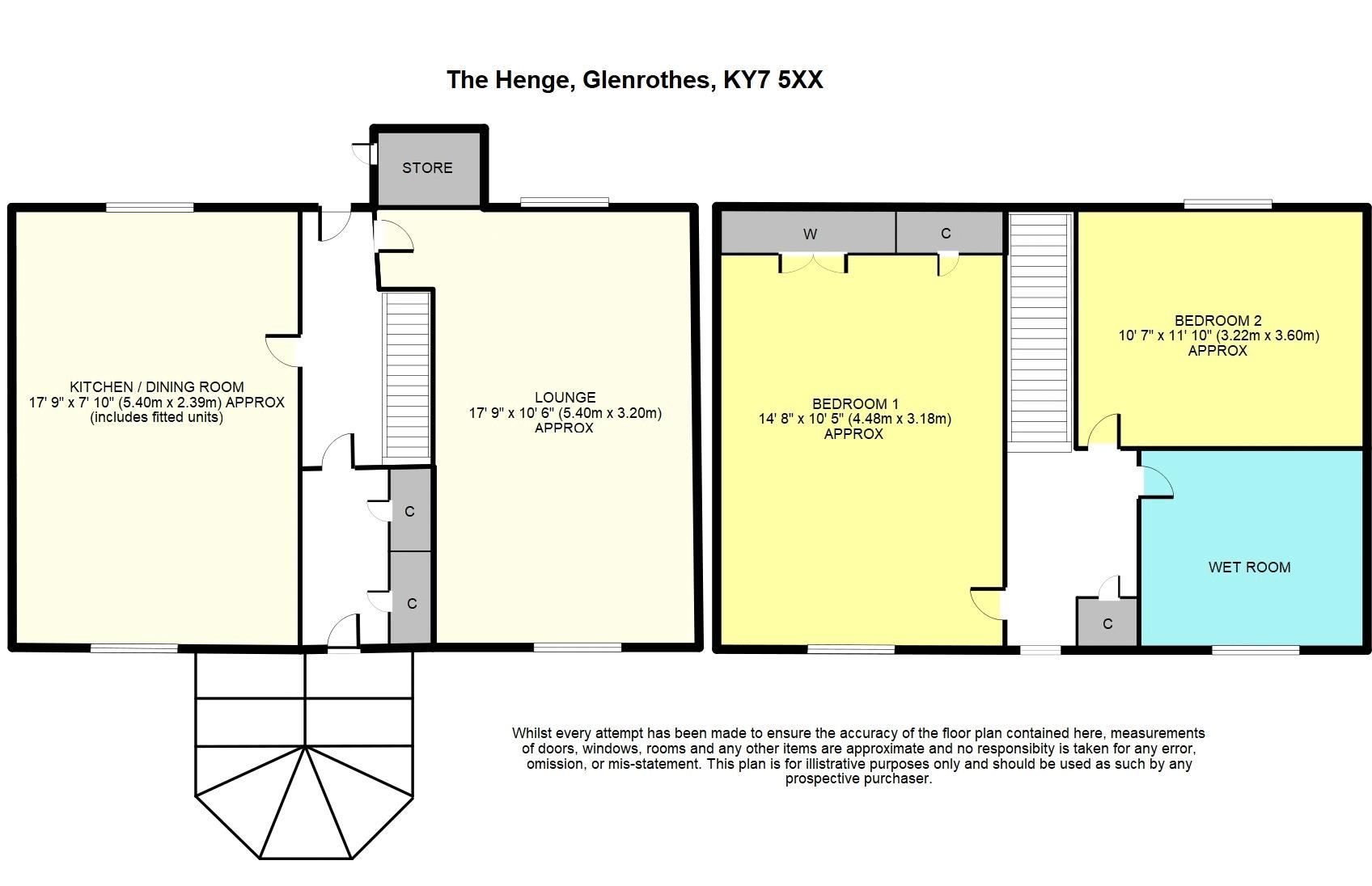 The Henge Balfarg Glenrothes Ky7 2 Bedroom Semi Detached House