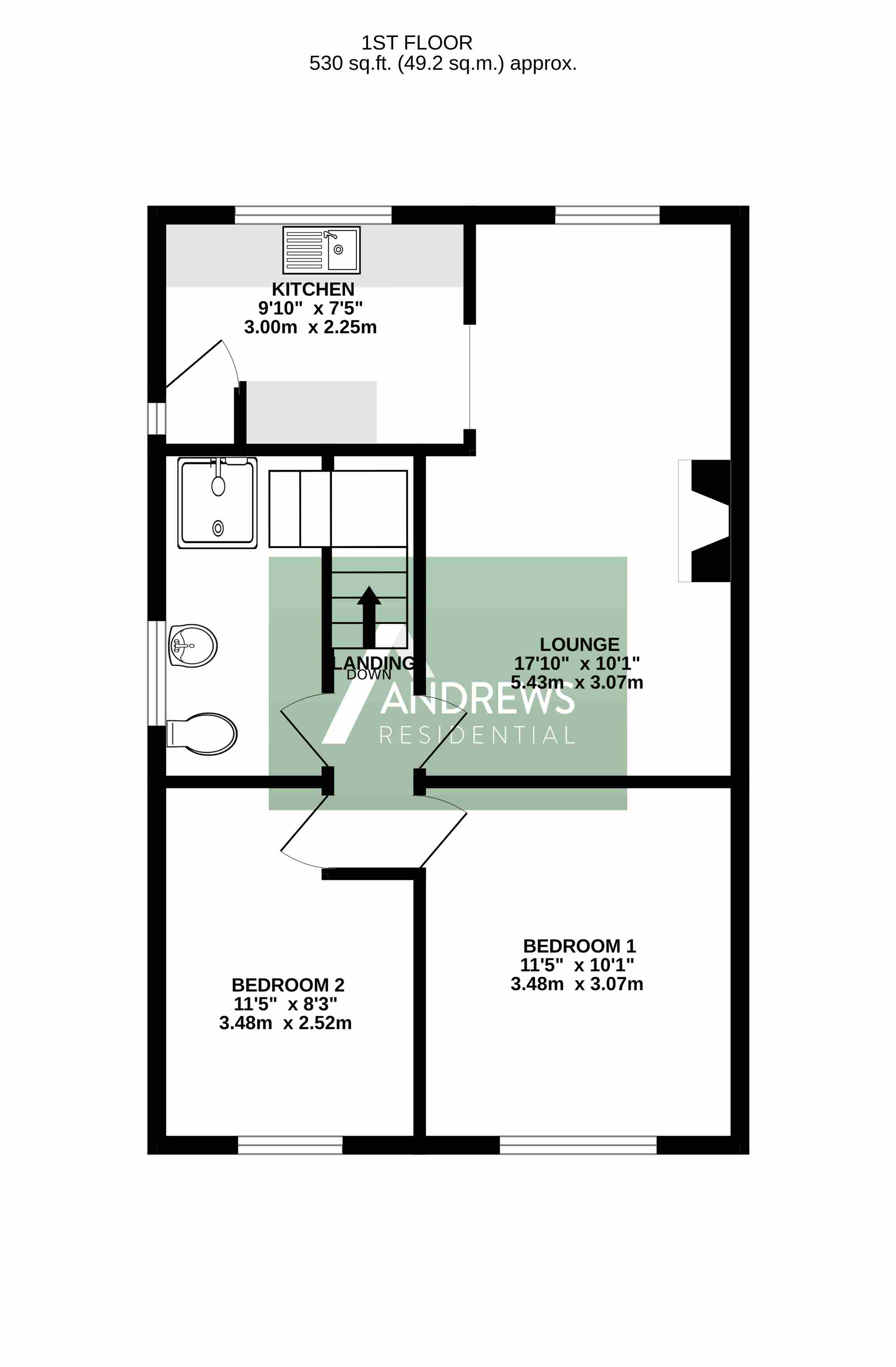 Star Road, Uxbridge floorplan