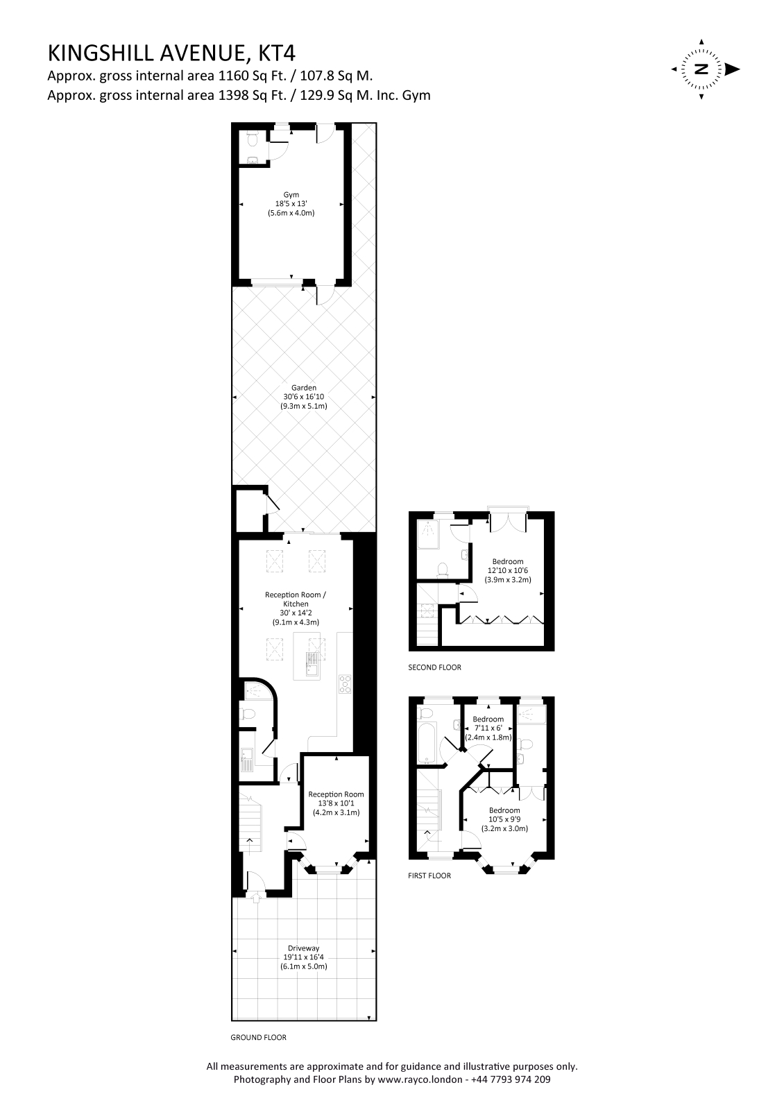 106 Kingshill Avenue, Worcester Park floorplan