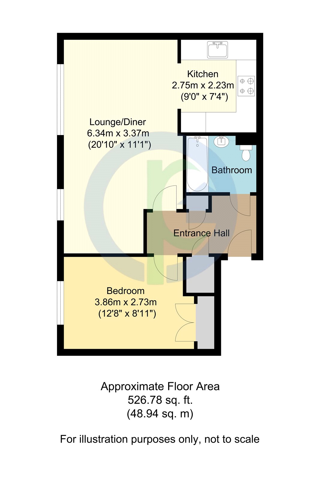 Ottawa Court, Broxbourne, Hertfordshire EN10, 1 bedroom flat for sale