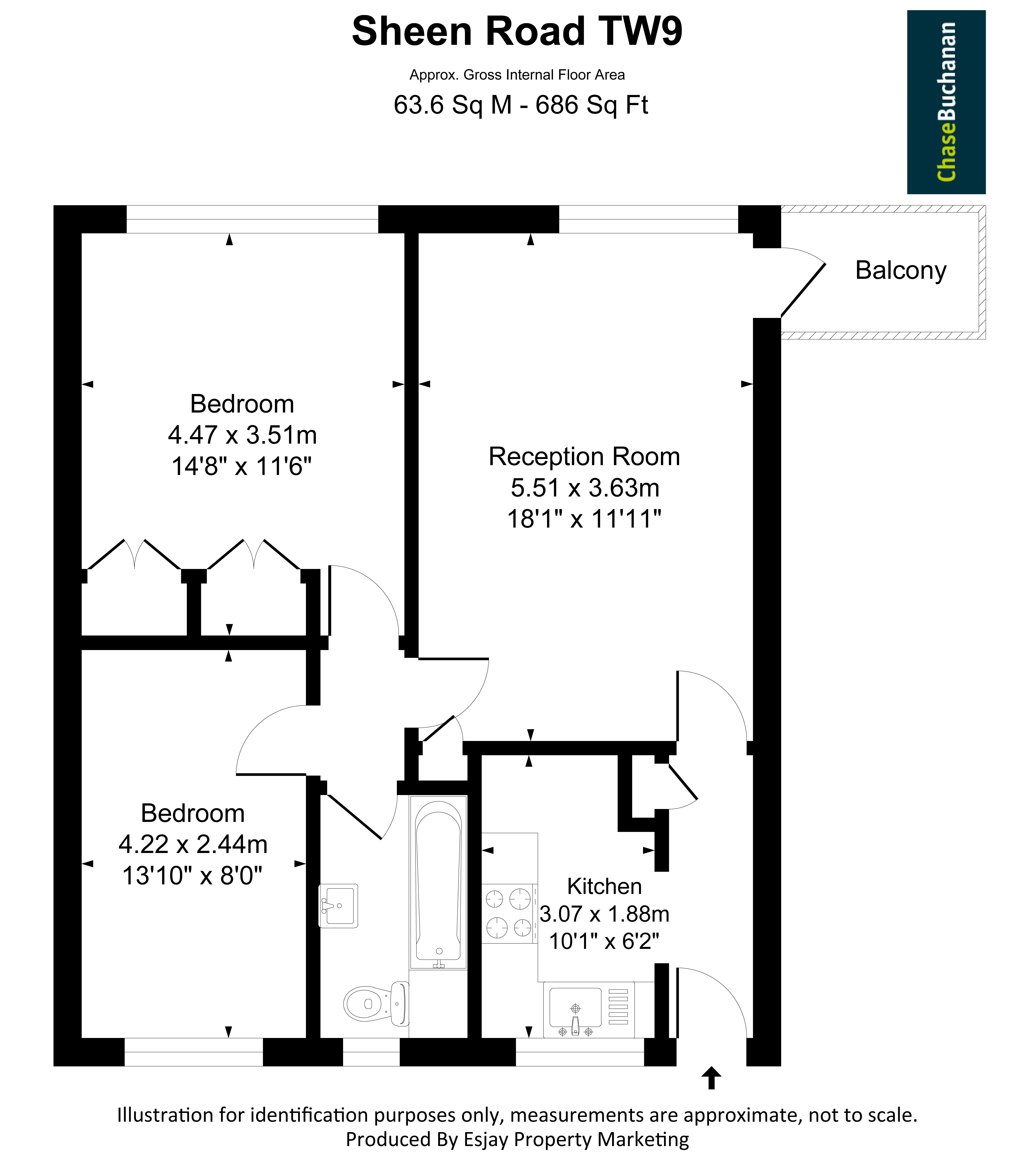 20, Lichfield Court, Richmond floorplan