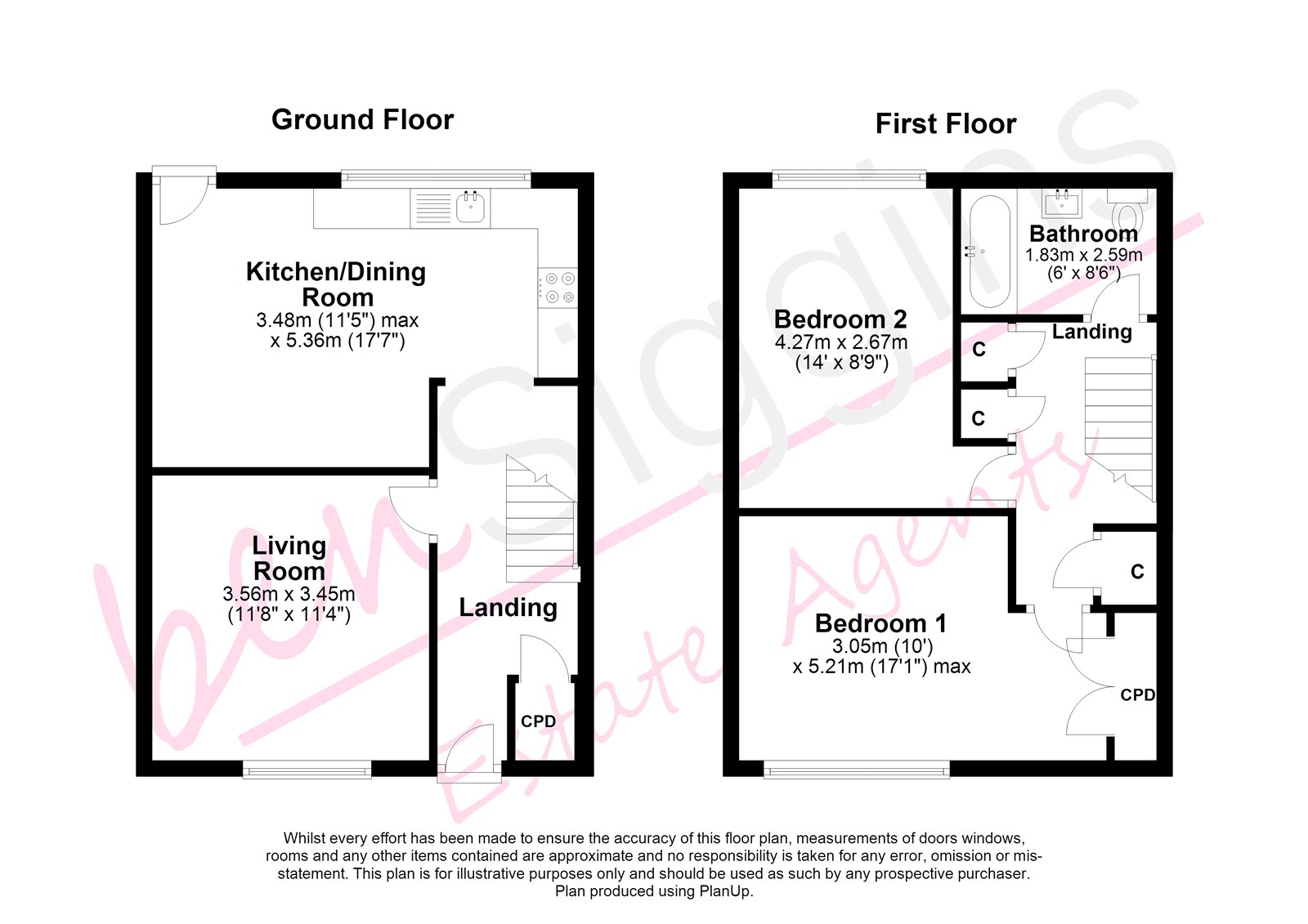 2 Bedrooms End terrace house for sale in Turgis Close, Langley, Maidstone, Kent ME17