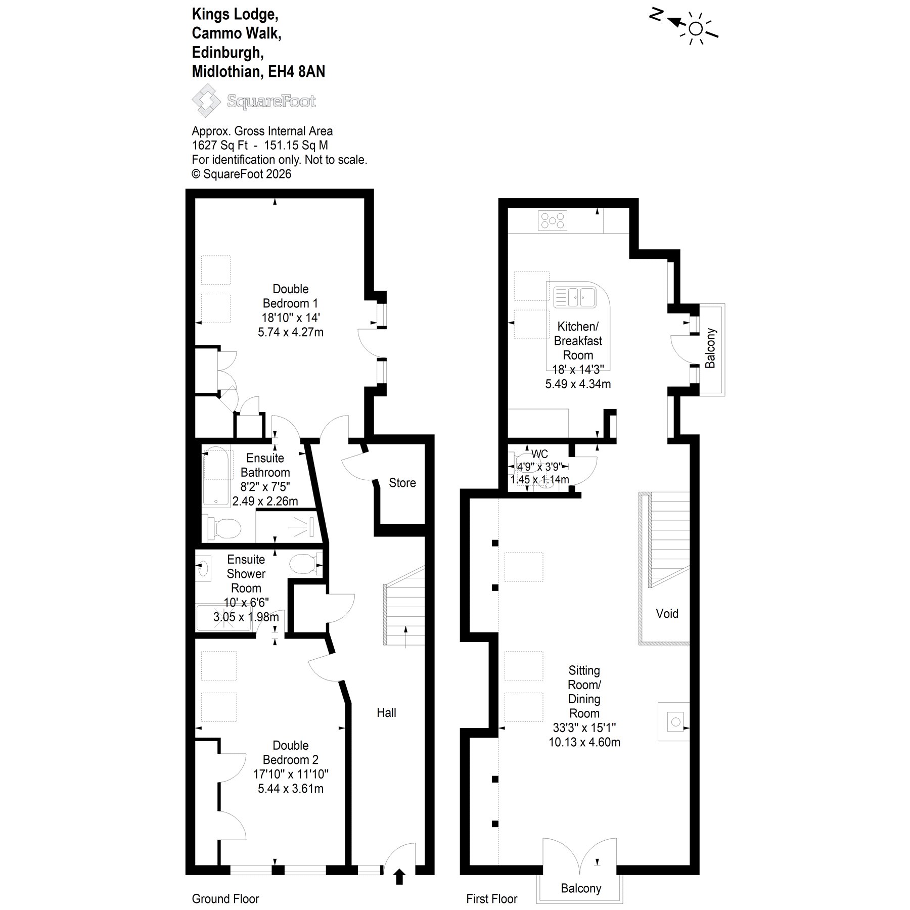 Cammo Walk, Edinburgh Midlothian floorplan