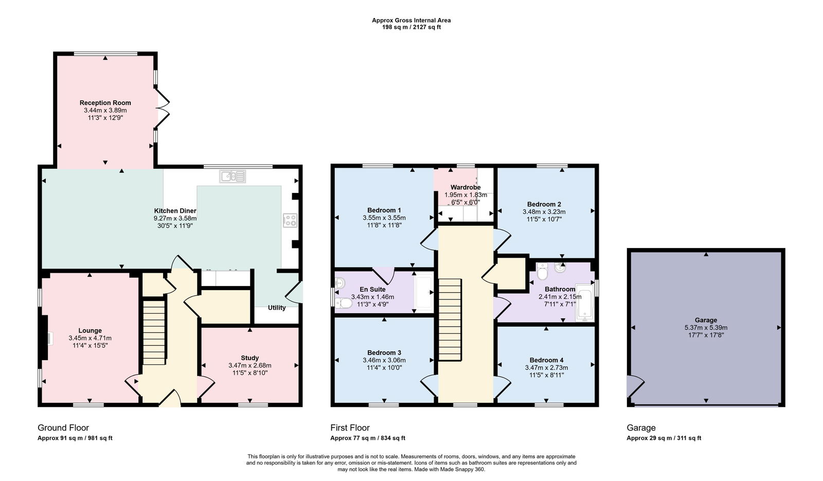 29, The Millfields, Workington floorplan