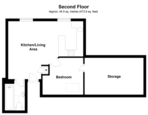 1 Bedrooms Flat for sale in Pine Grove, Penenden Heath, Maidstone, Kent ME14